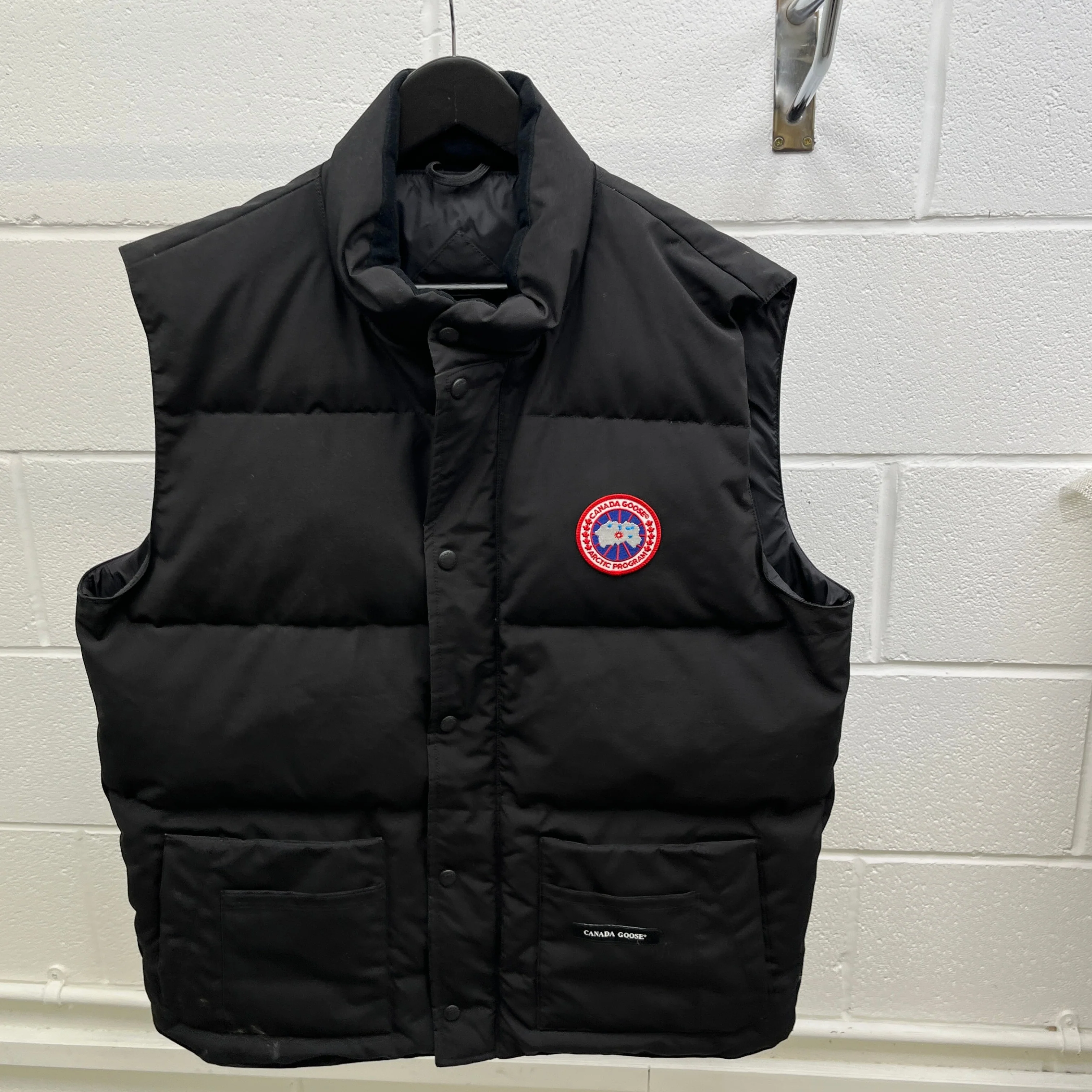 Men's Freestyle Gilet Black Size XL - Image 8