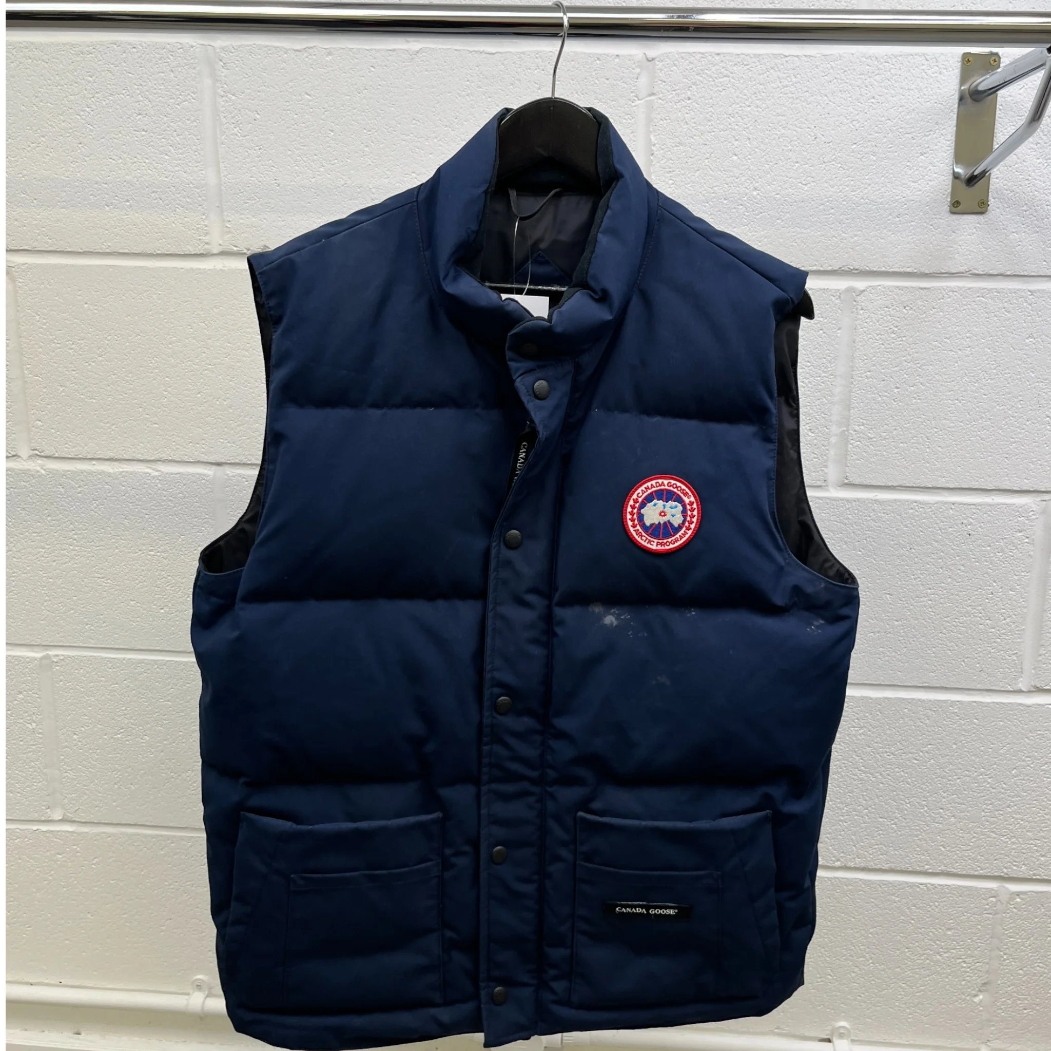 Men's Freestyle Gilet Blue Size L - Image 9
