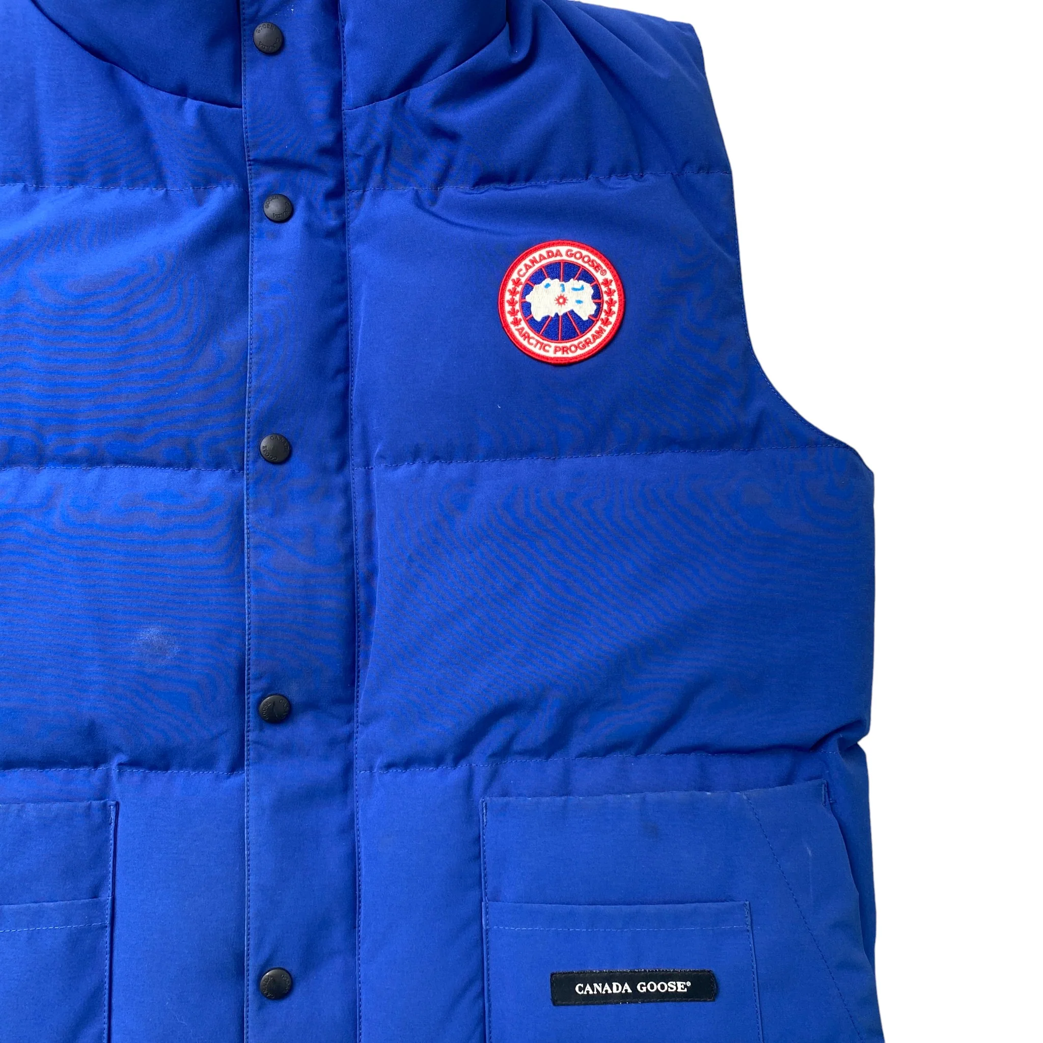 Men's Freestyle Gilet Blue Size M - Image 5