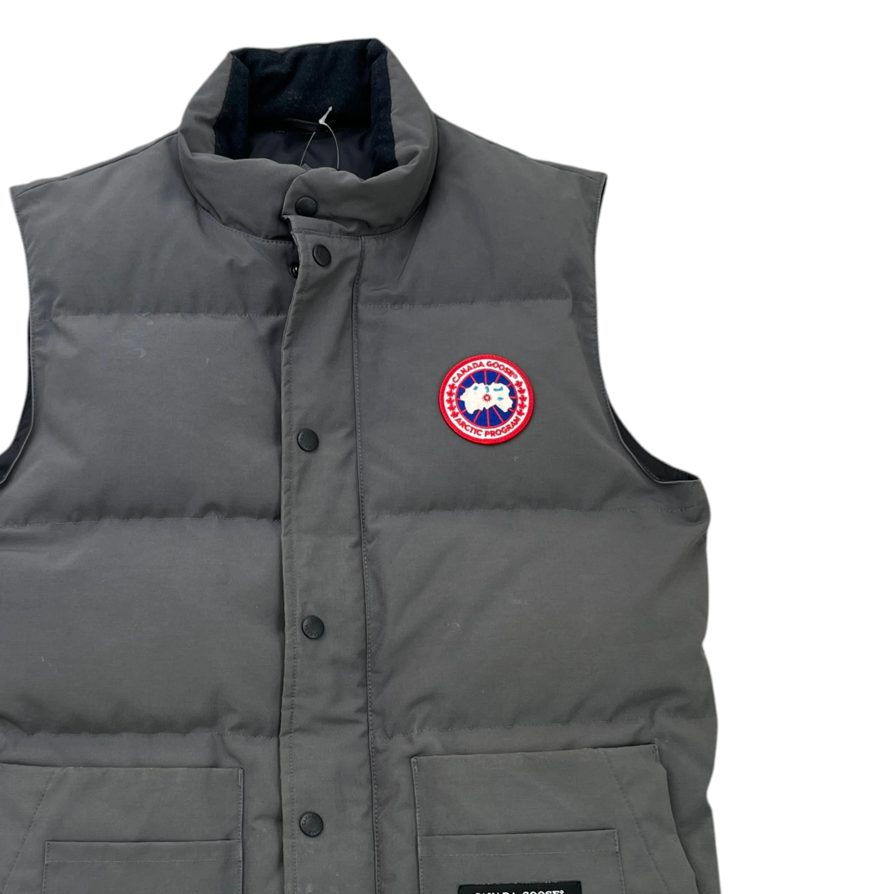 Men's Freestyle Gilet Charcoal Size S - Image 3