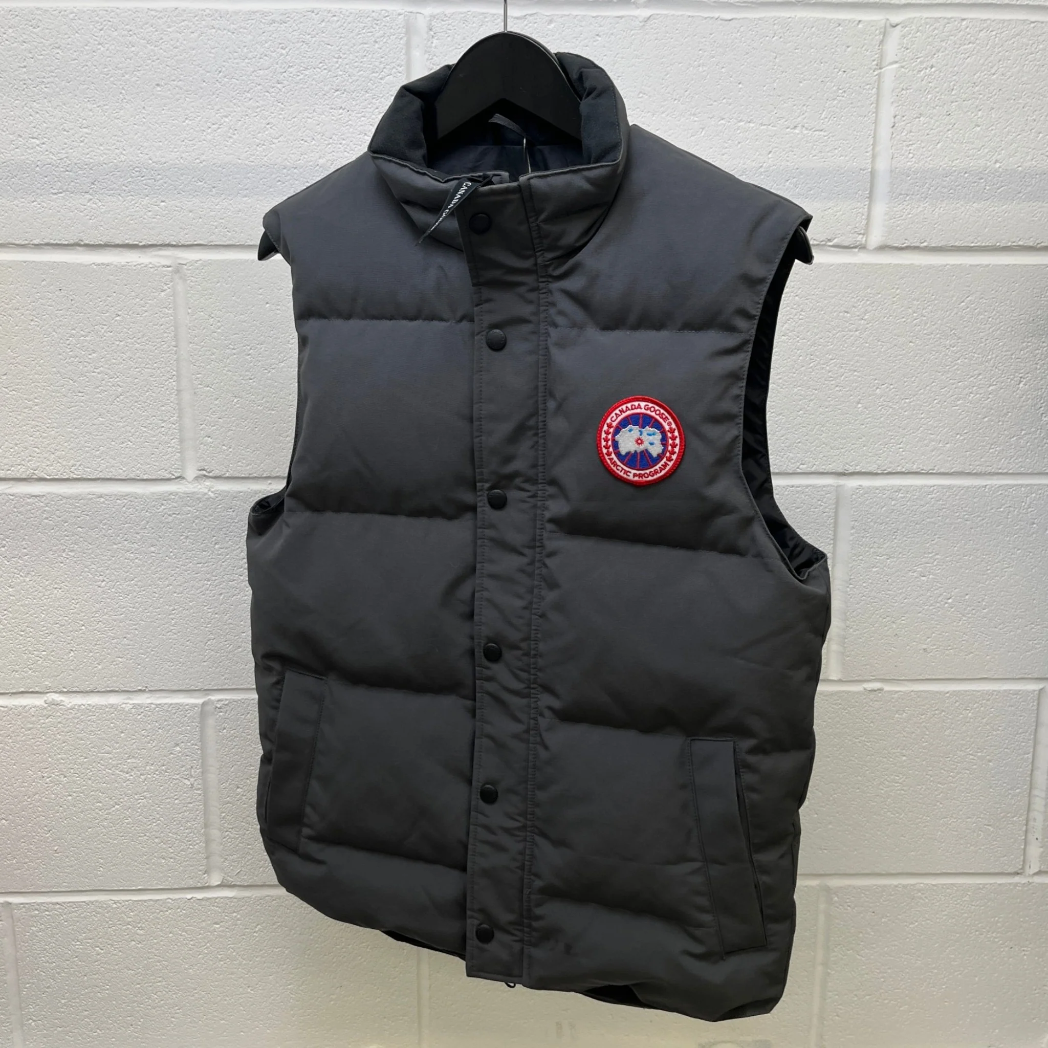 Men's Freestyle Gilet Grey Size S - Image 7