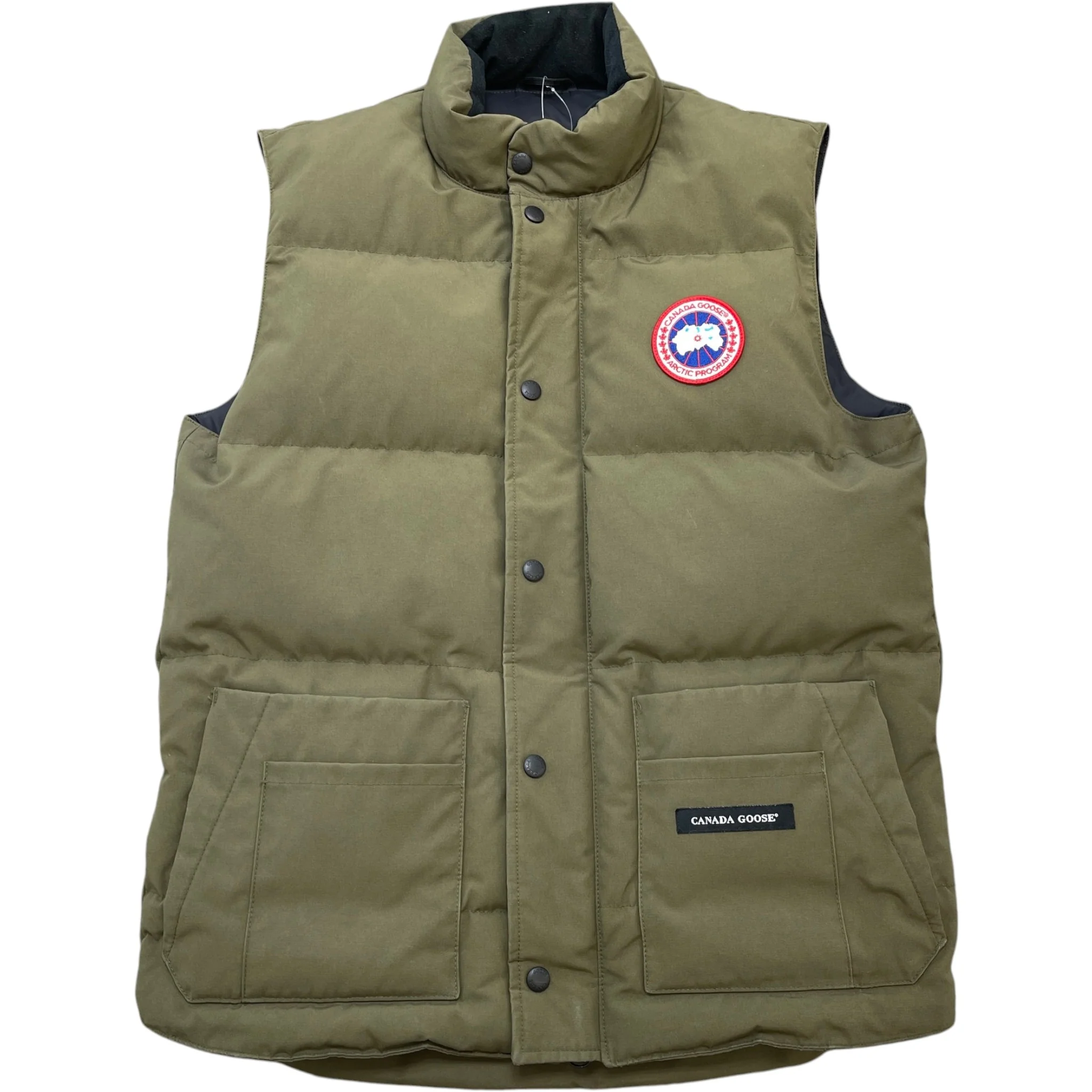 Men's Freestyle Gilet Khaki Size M