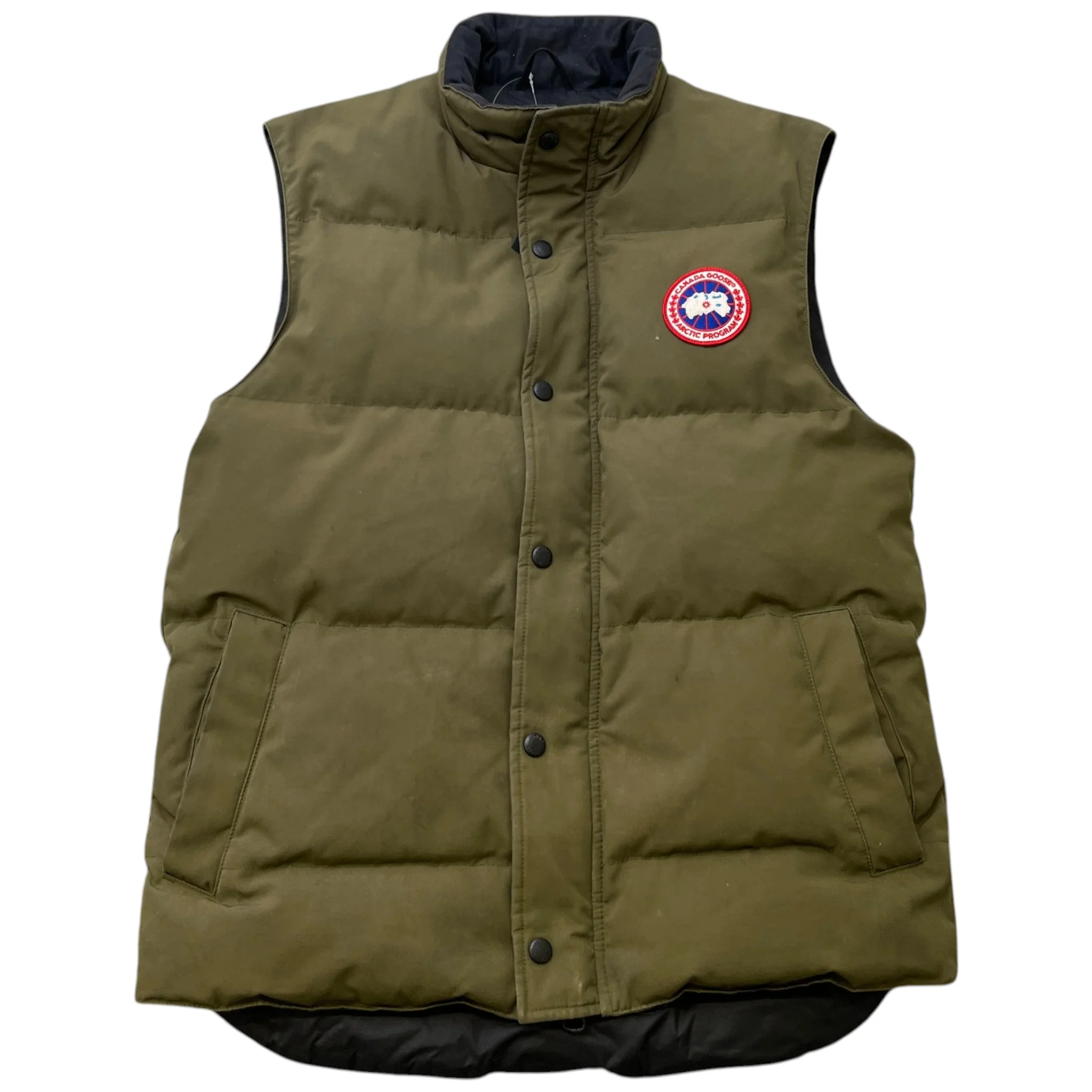 Men's Freestyle Gilet Khaki Size M