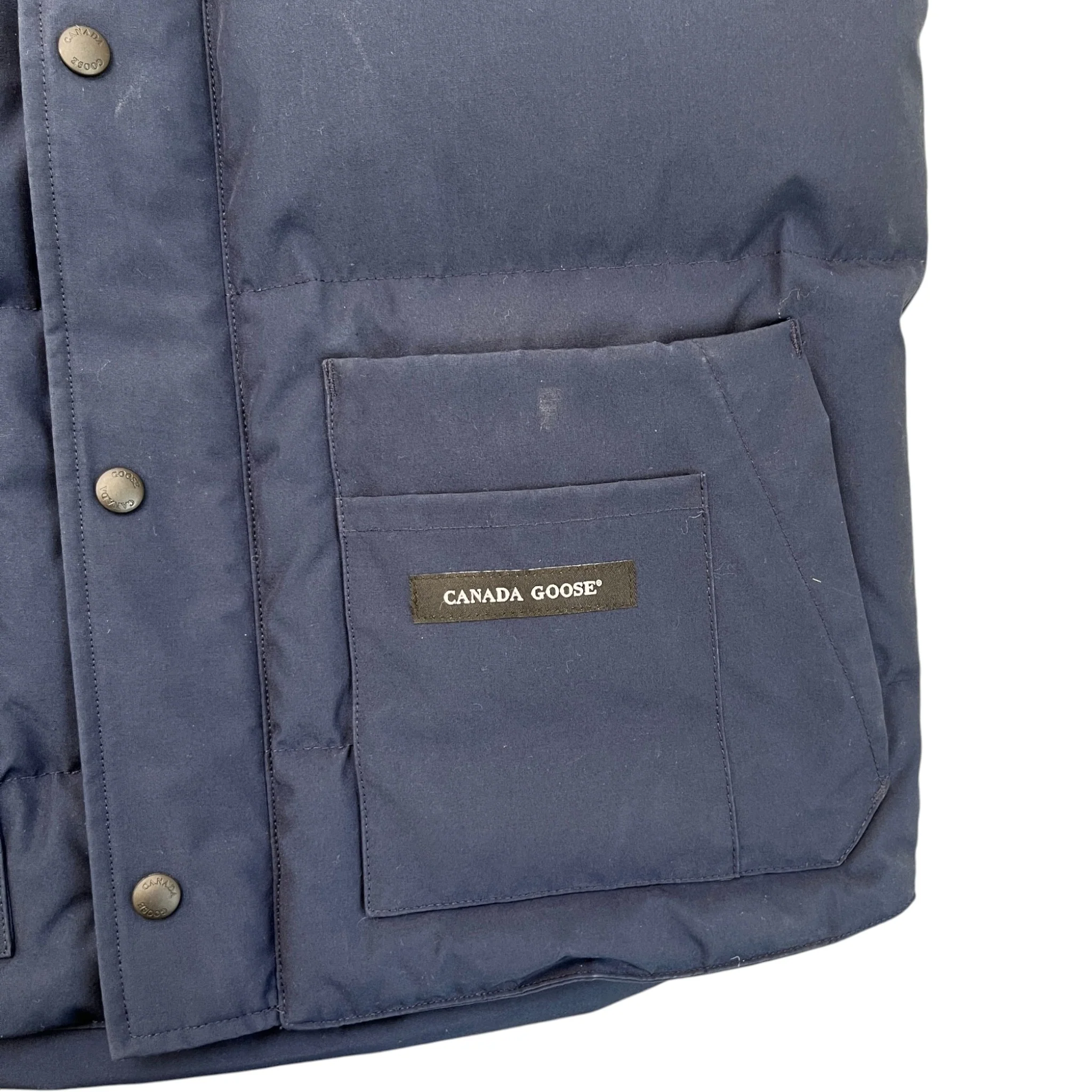 Men's Freestyle Gilet Navy Size M - Image 6