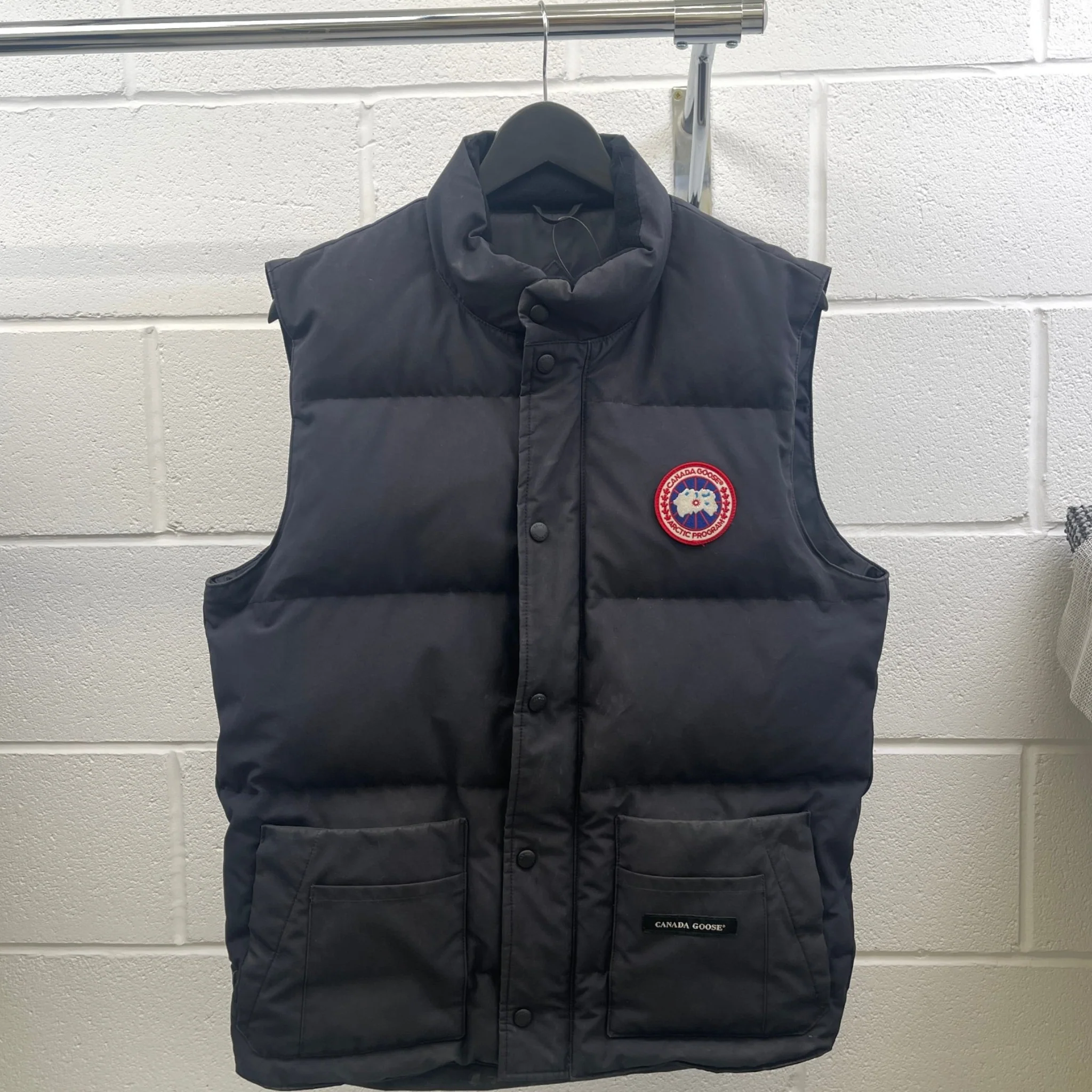 Men's Freestyle Gilet Navy Size M - Image 14