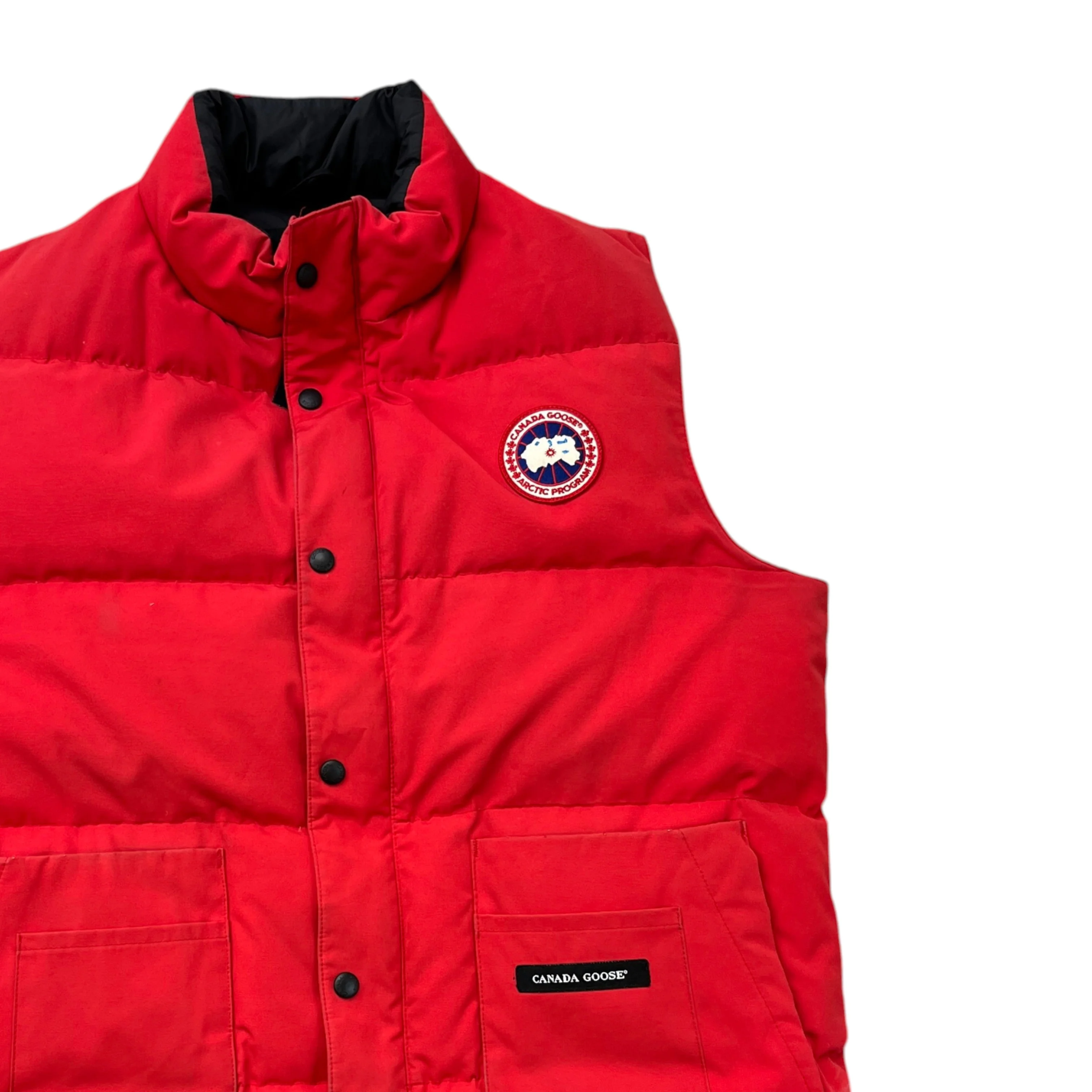 Men's Freestyle Gilet Red Size M - Image 3