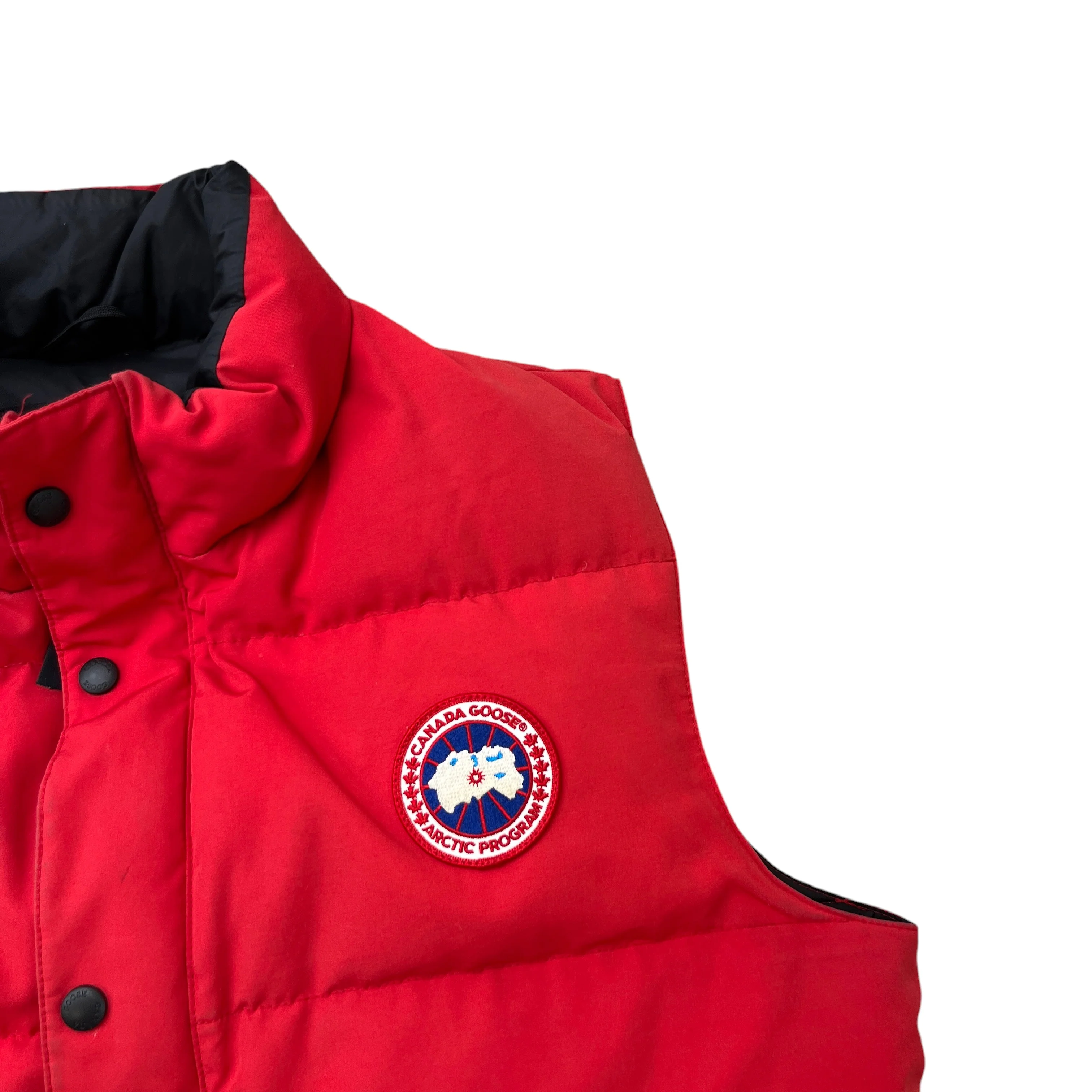 Men's Freestyle Gilet Red Size M - Image 5