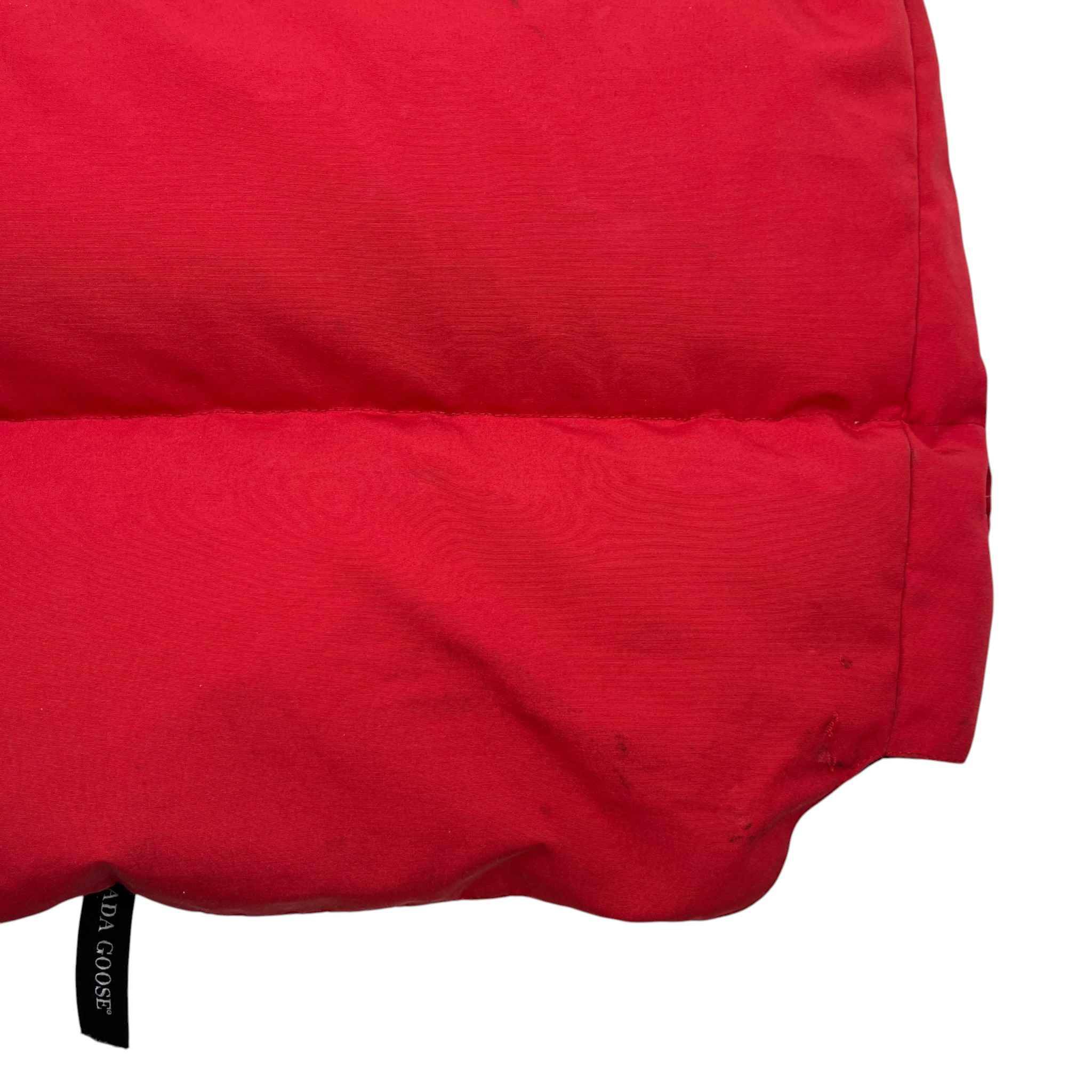 Men's Freestyle Gilet Red Size M - Image 10