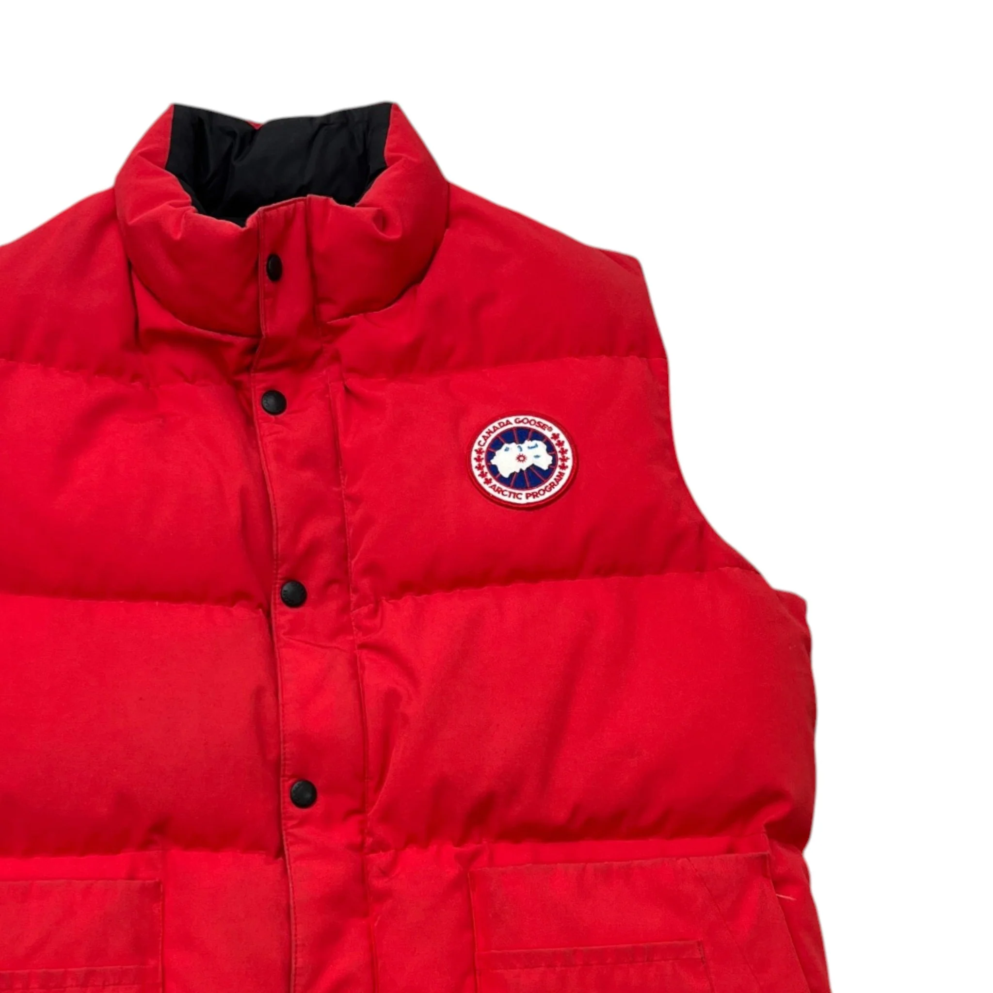 Men's Freestyle Gilet Red Size M - Image 3
