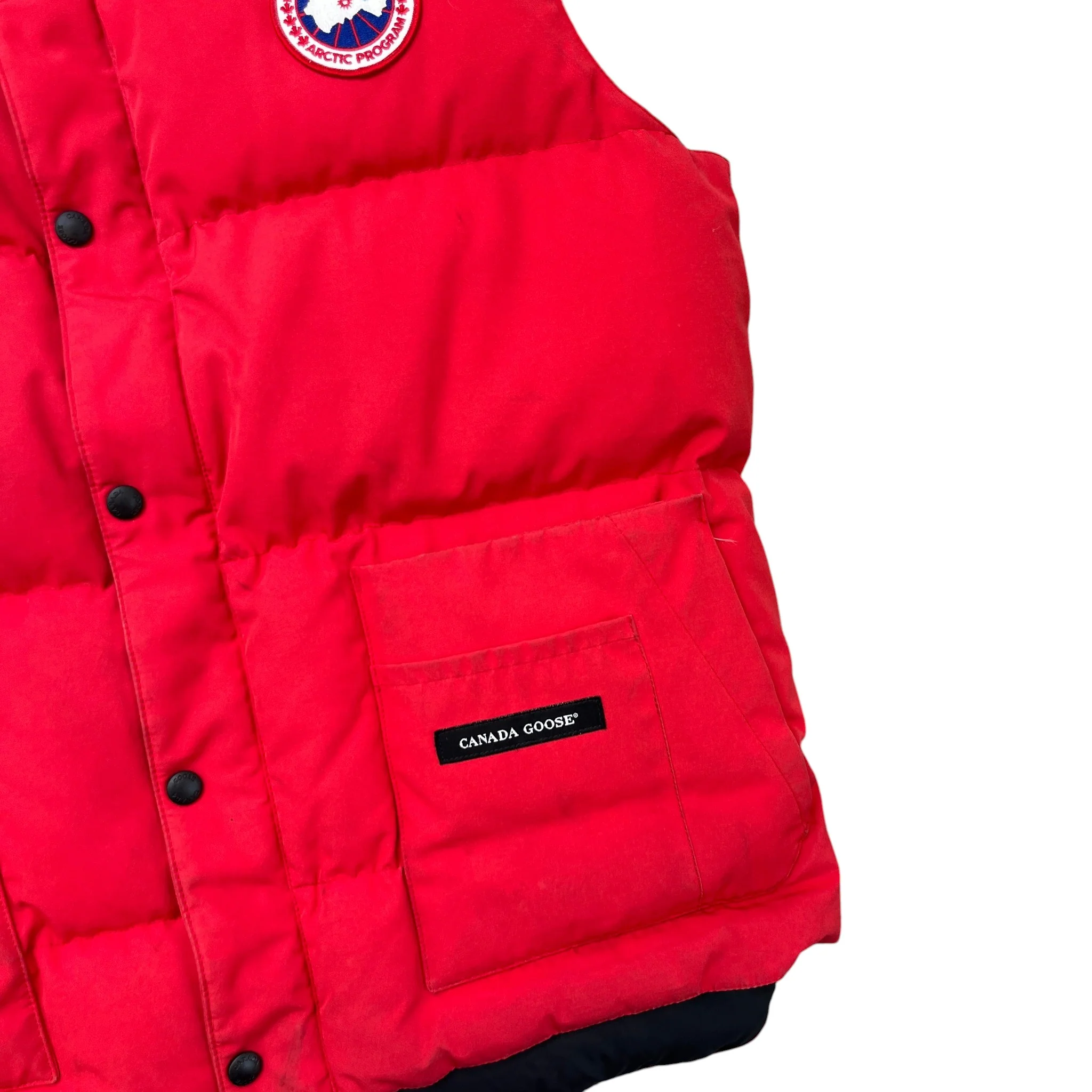 Men's Freestyle Gilet Red Size M - Image 6