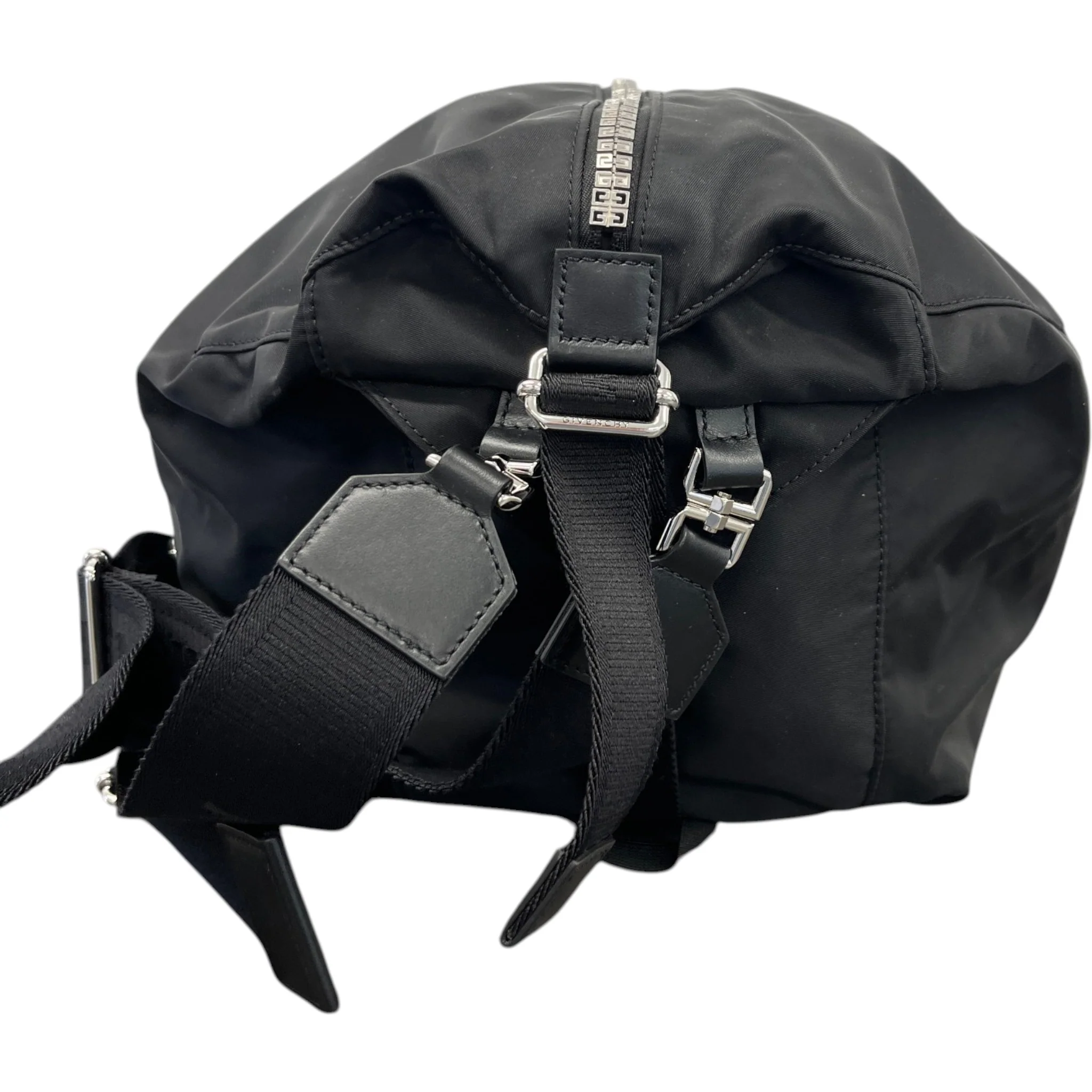 Men's G-Zip Adjustable-Strap Shell Backpack Black - Image 7