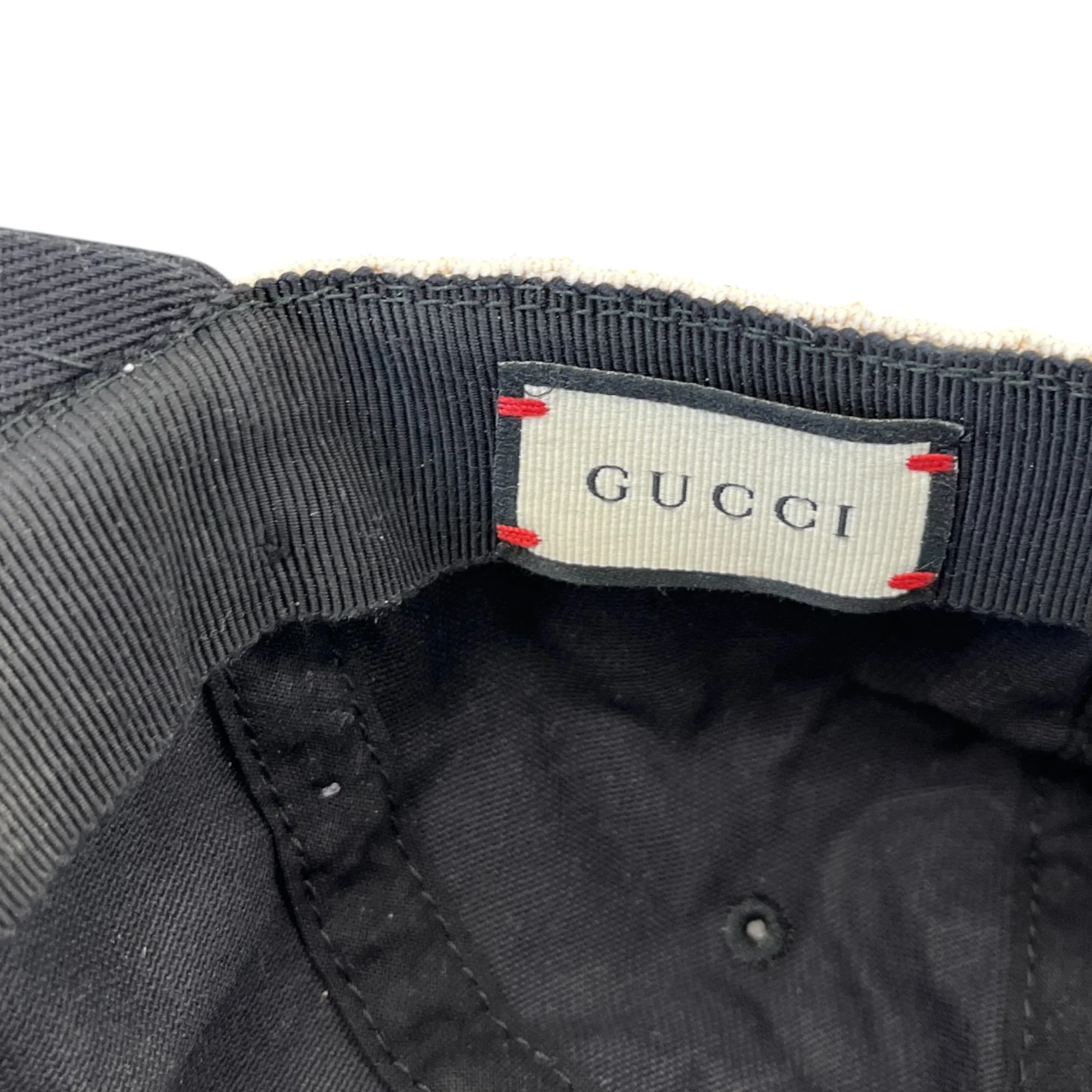 Men's Gabardine Gucci Headband Hat Black Size M - Image 7
