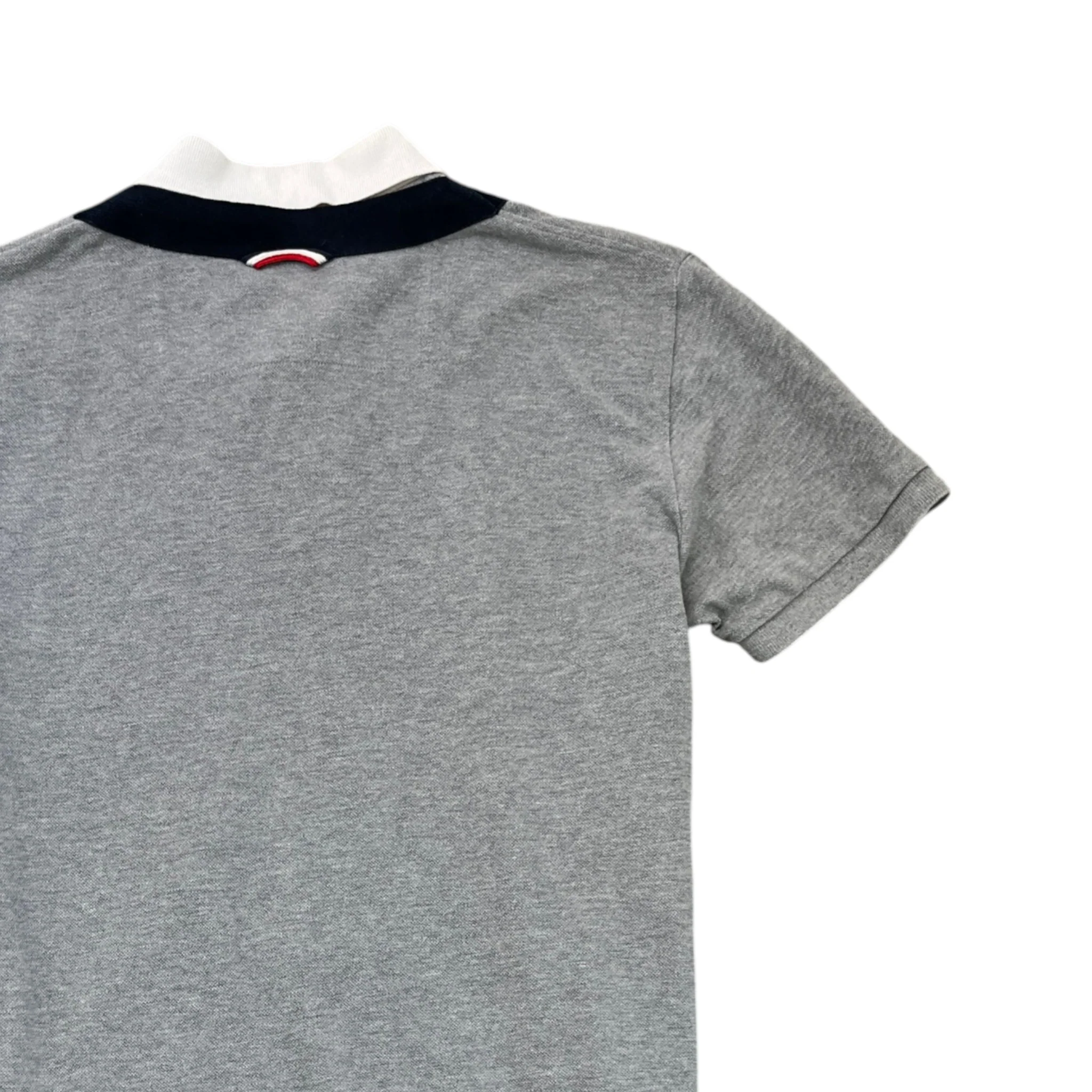 Men's Gamme Bleu Maglia Polo Shirt Grey Size M - Image 4