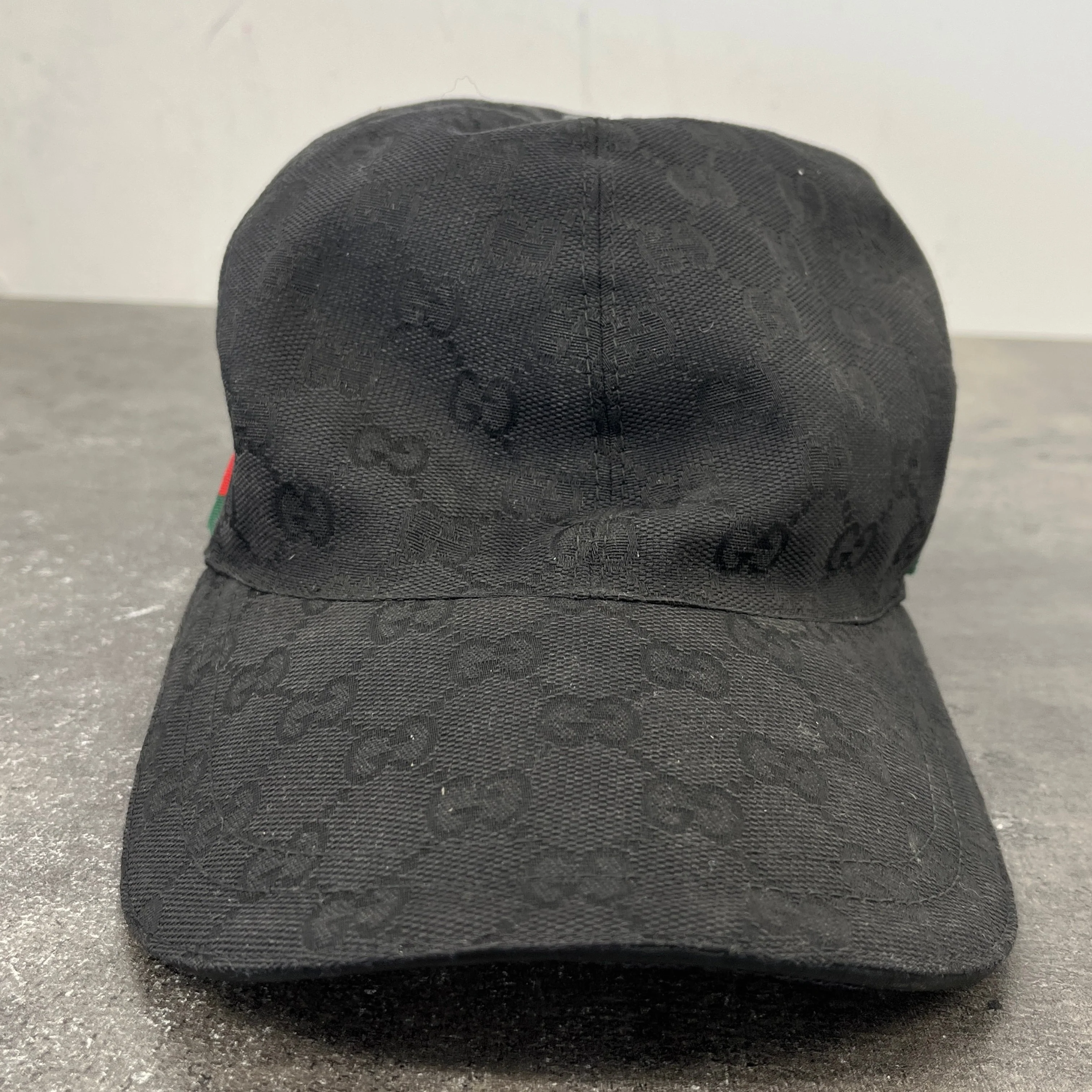 Men's Gg Canvas Hat Black Size S - Image 8