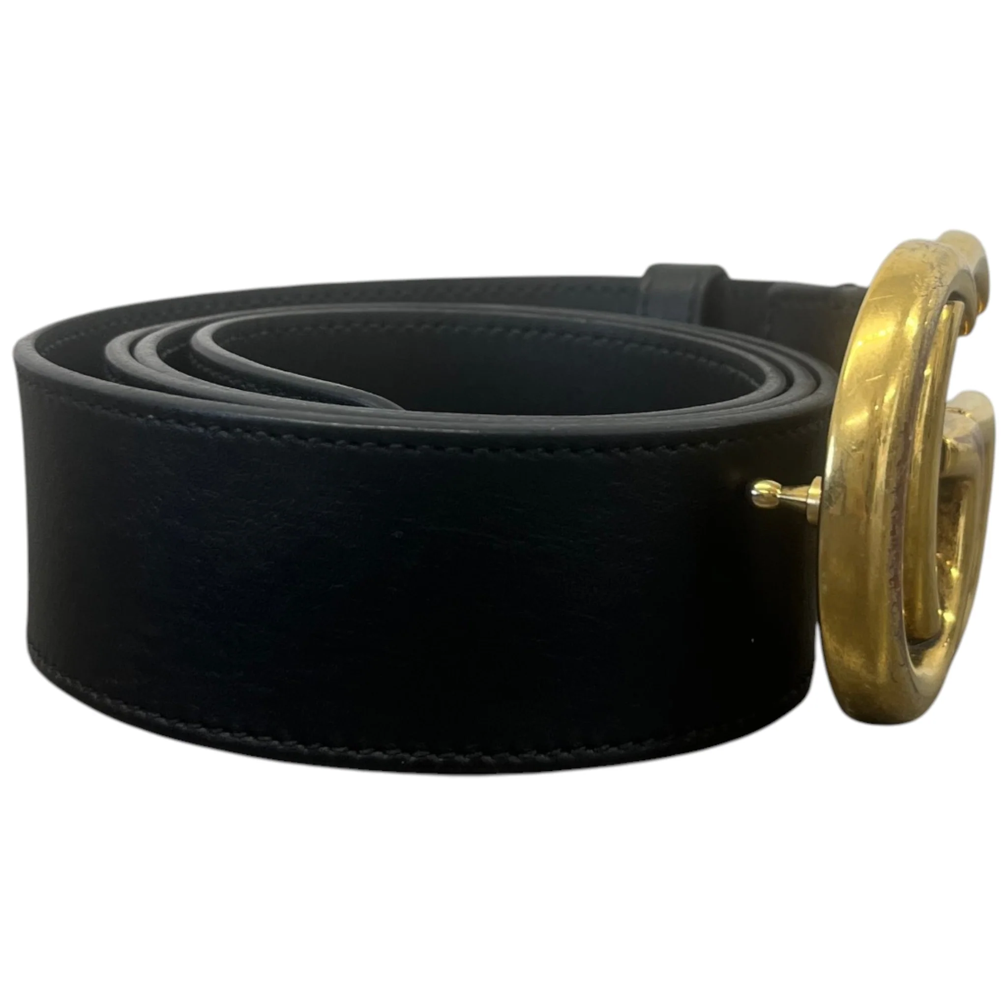 Men's Gg Marmont 90Cm Belt Black Size Waist 34" - Image 3