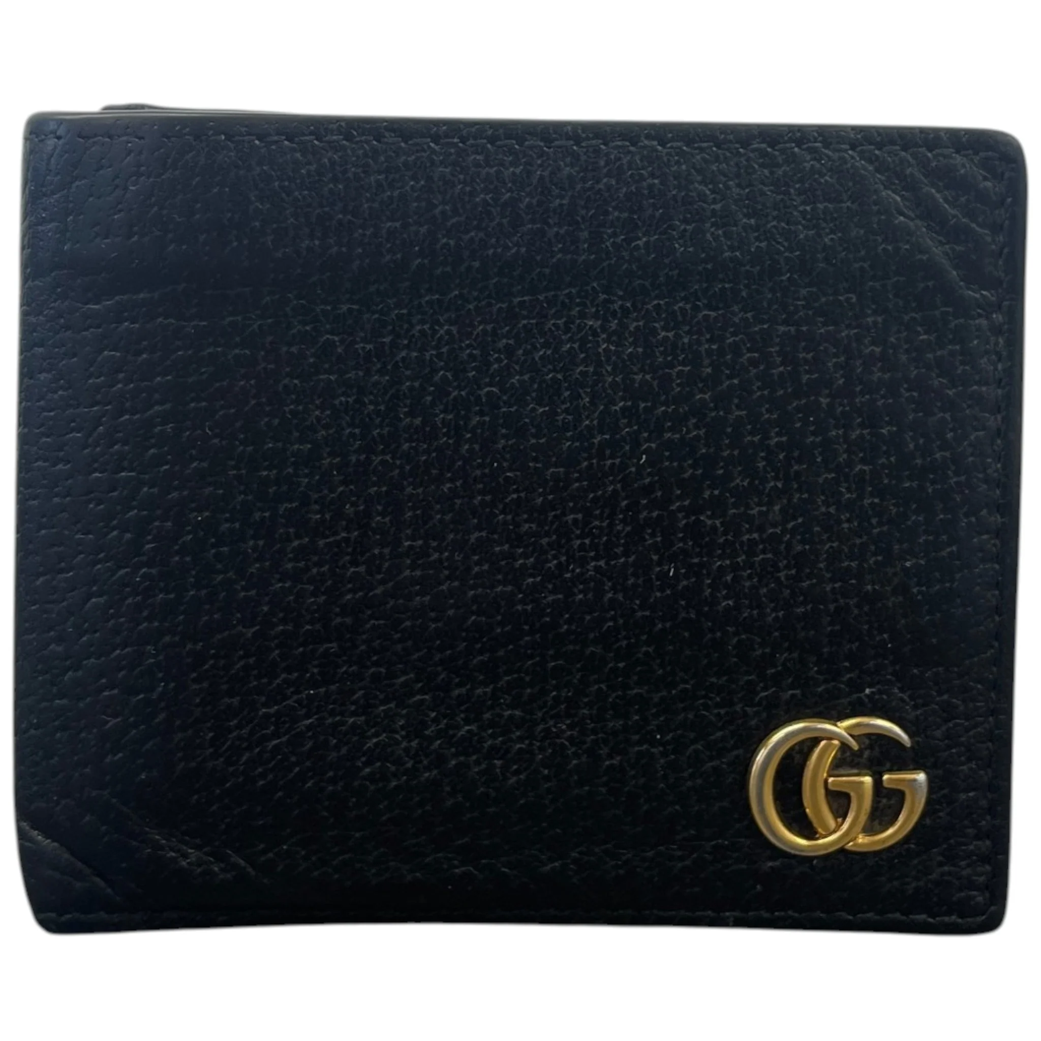 Men's Gg Marmont Bifold Wallet Black