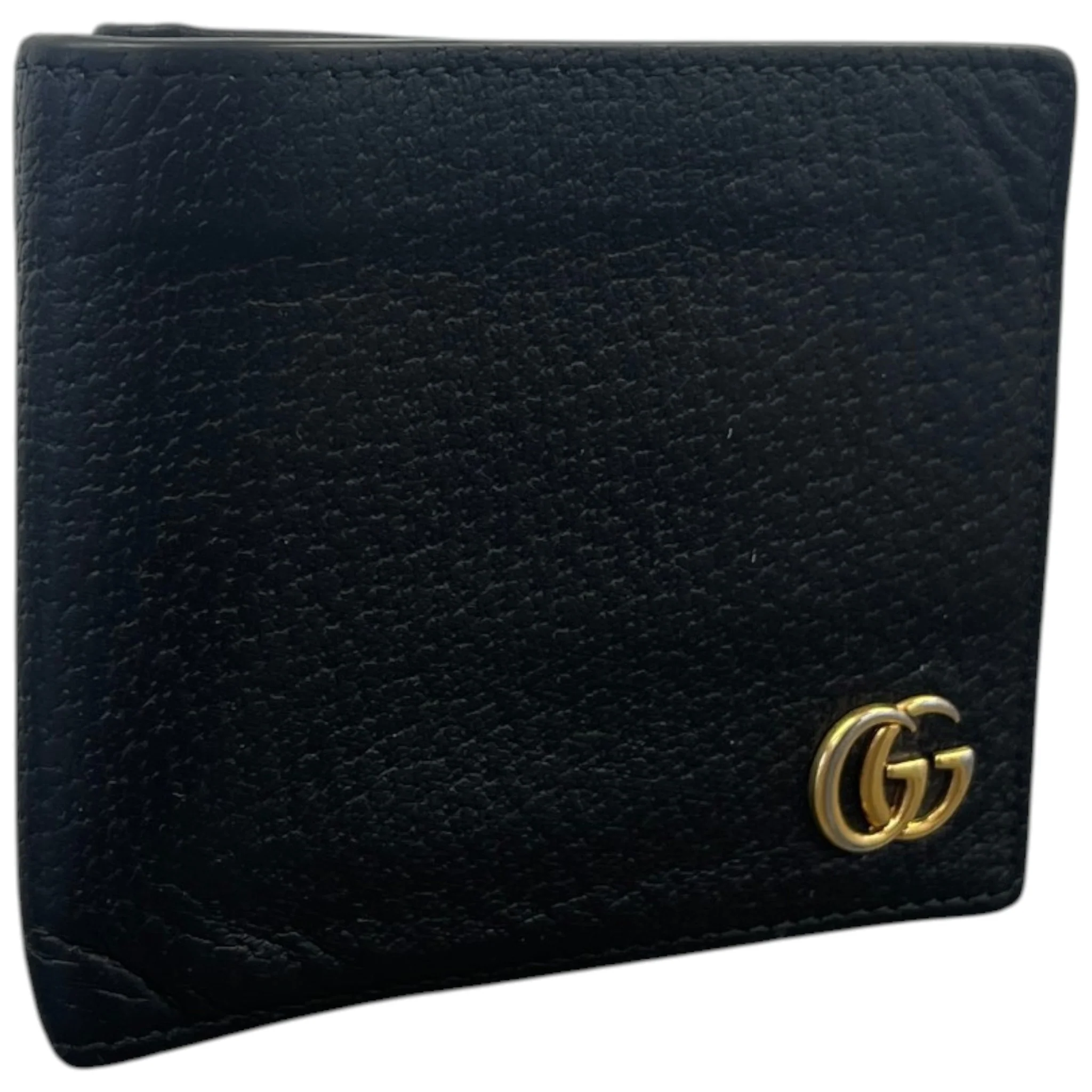 Men's Gg Marmont Bifold Wallet Black - Image 3