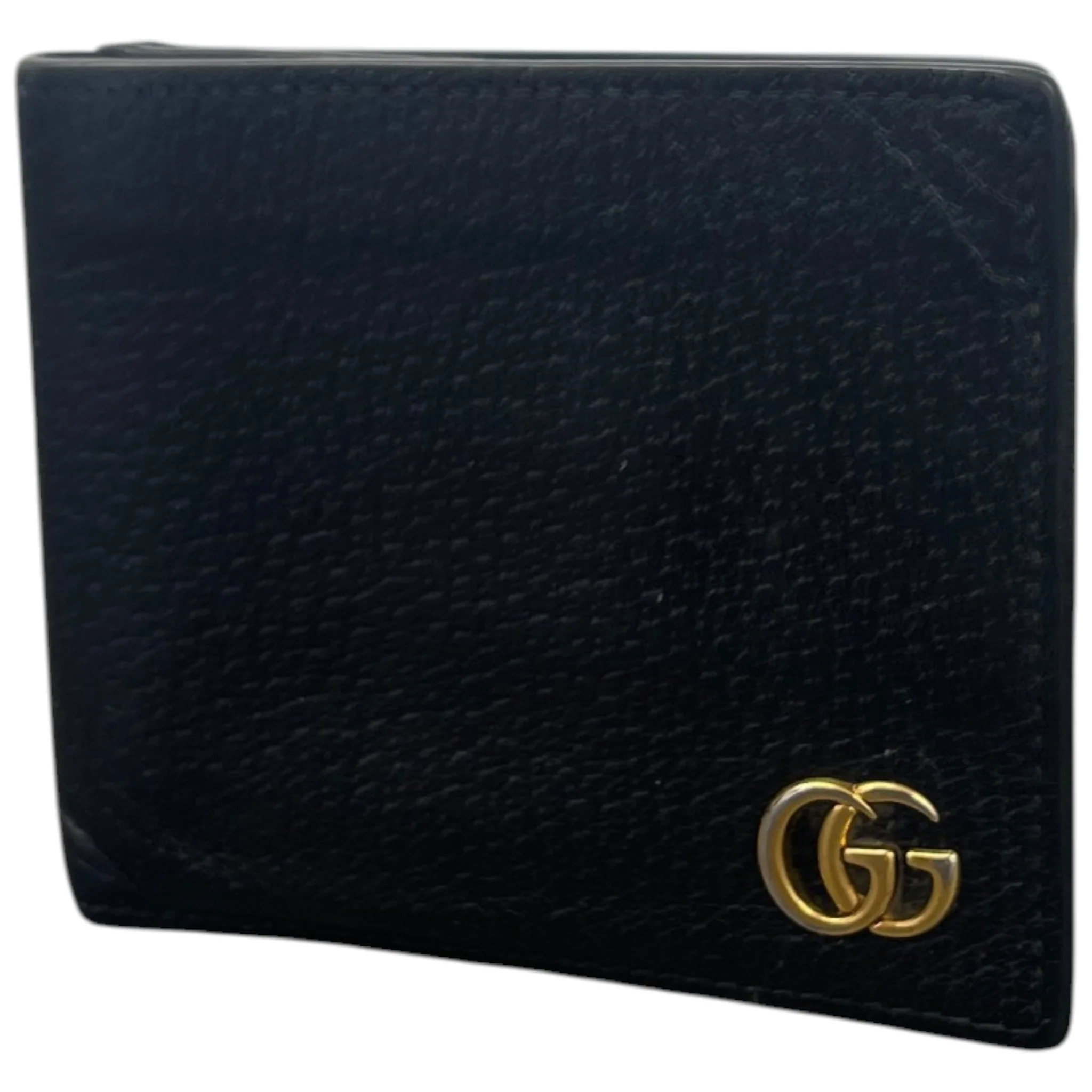 Men's Gg Marmont Bifold Wallet Black - Image 5