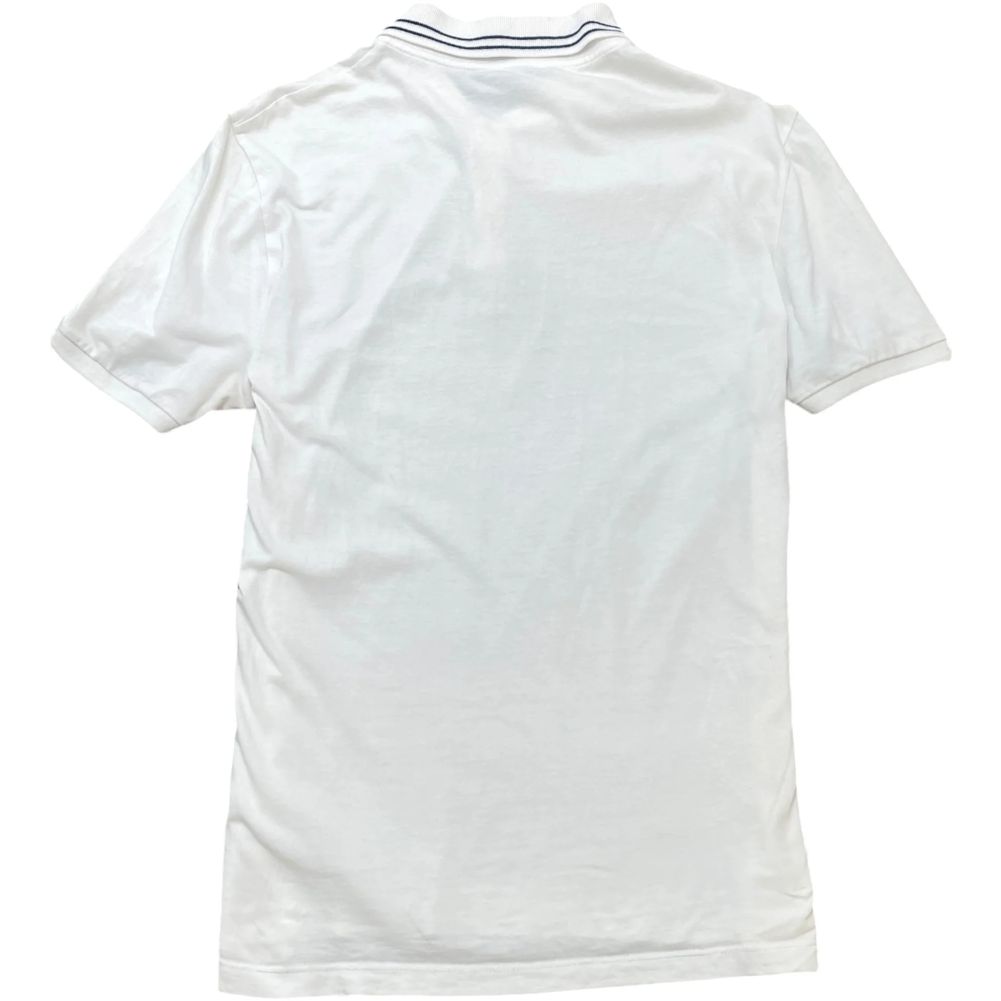 Men's Gg Marmont Logo Polo Shirt White Size M - Image 2
