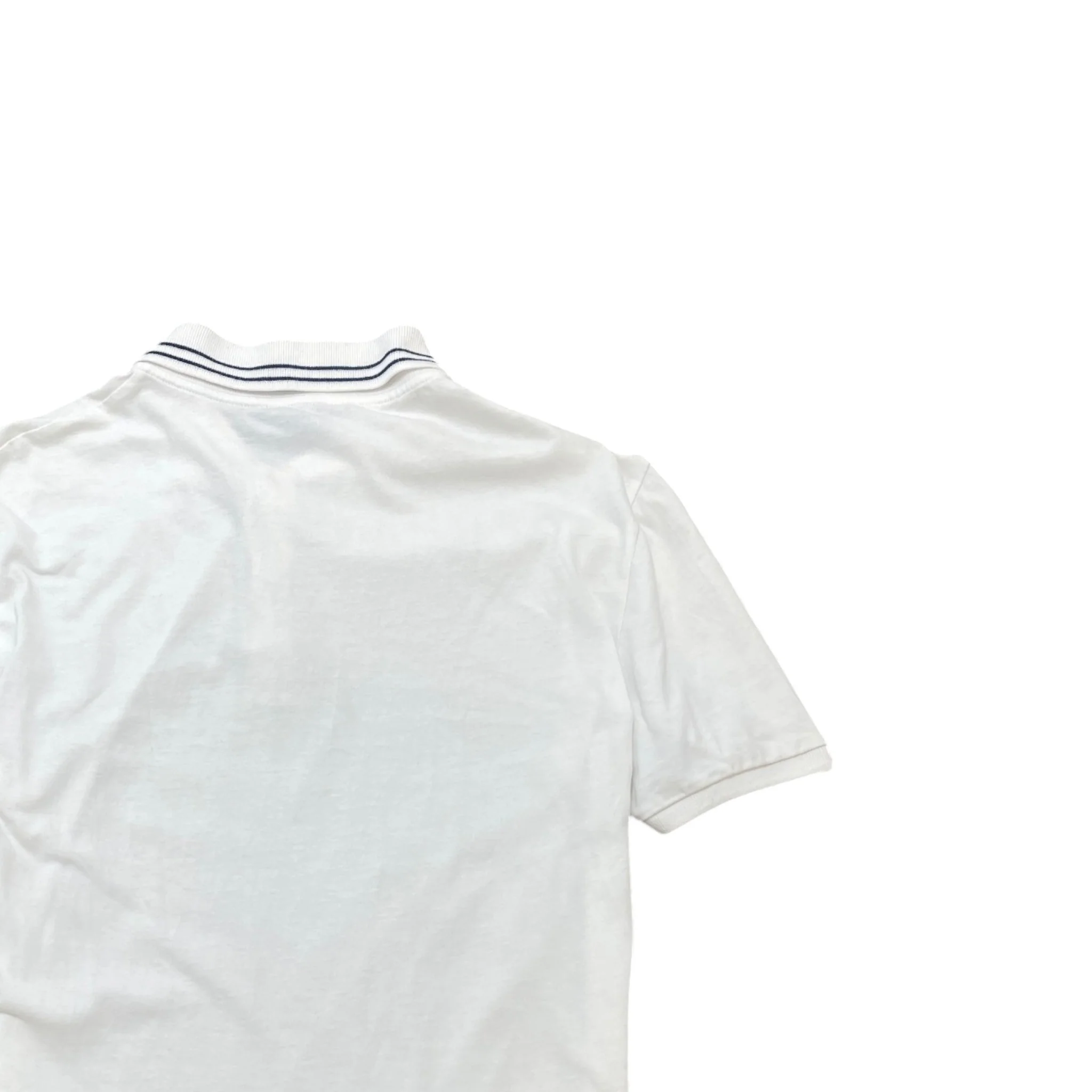 Men's Gg Marmont Logo Polo Shirt White Size M - Image 4