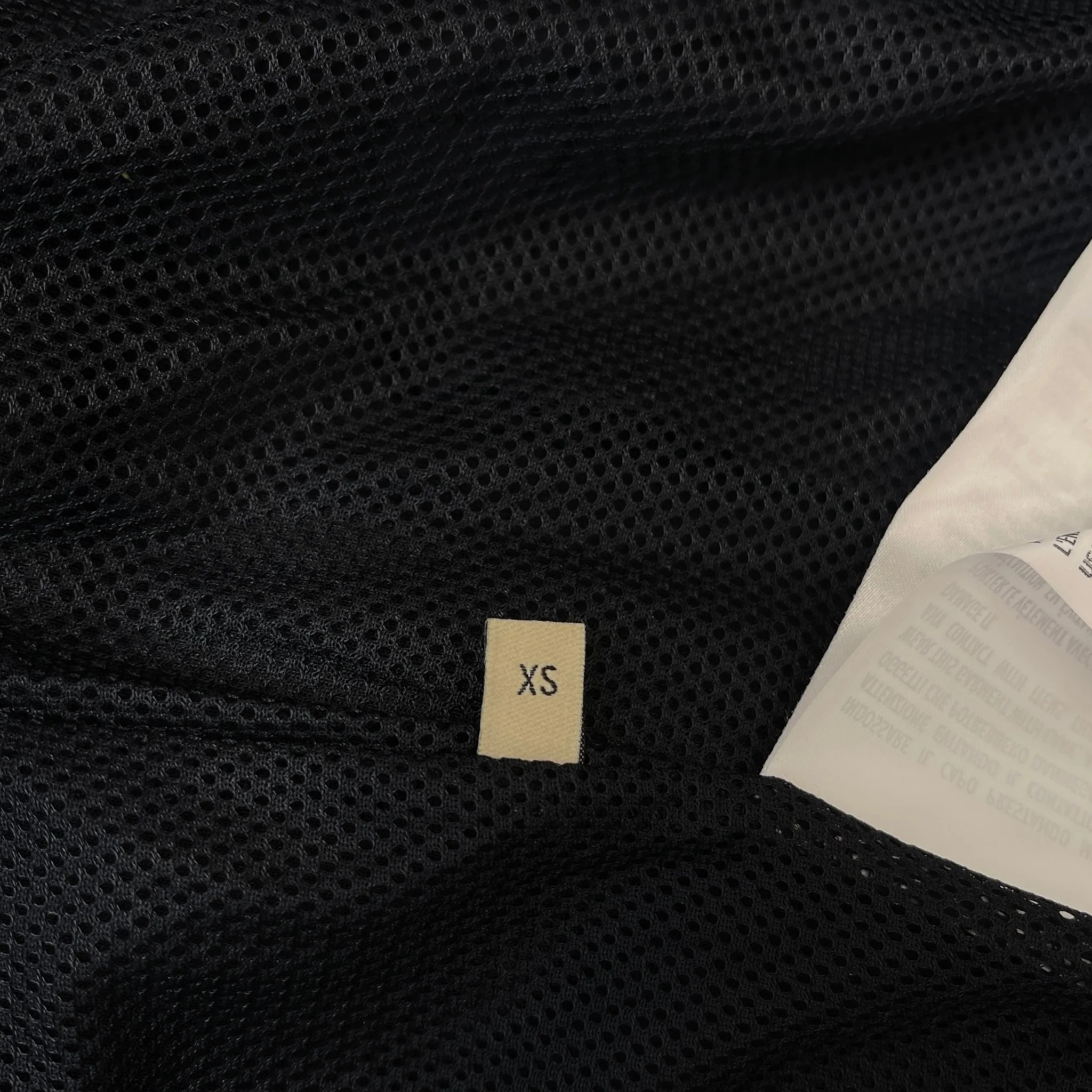 Men's Gg Stretch-Jersey Neoprene Zip Track Jacket Black Size XS - Image 8