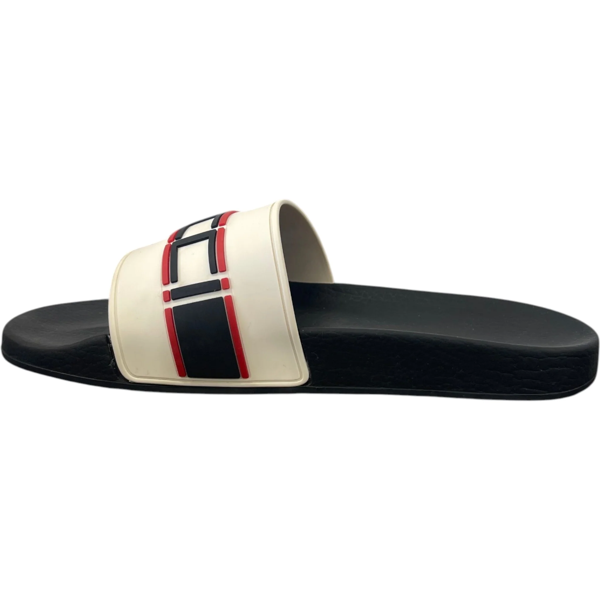 Men's Gg Stripe Slides Beige Size EU 42 / UK 8 - Image 2
