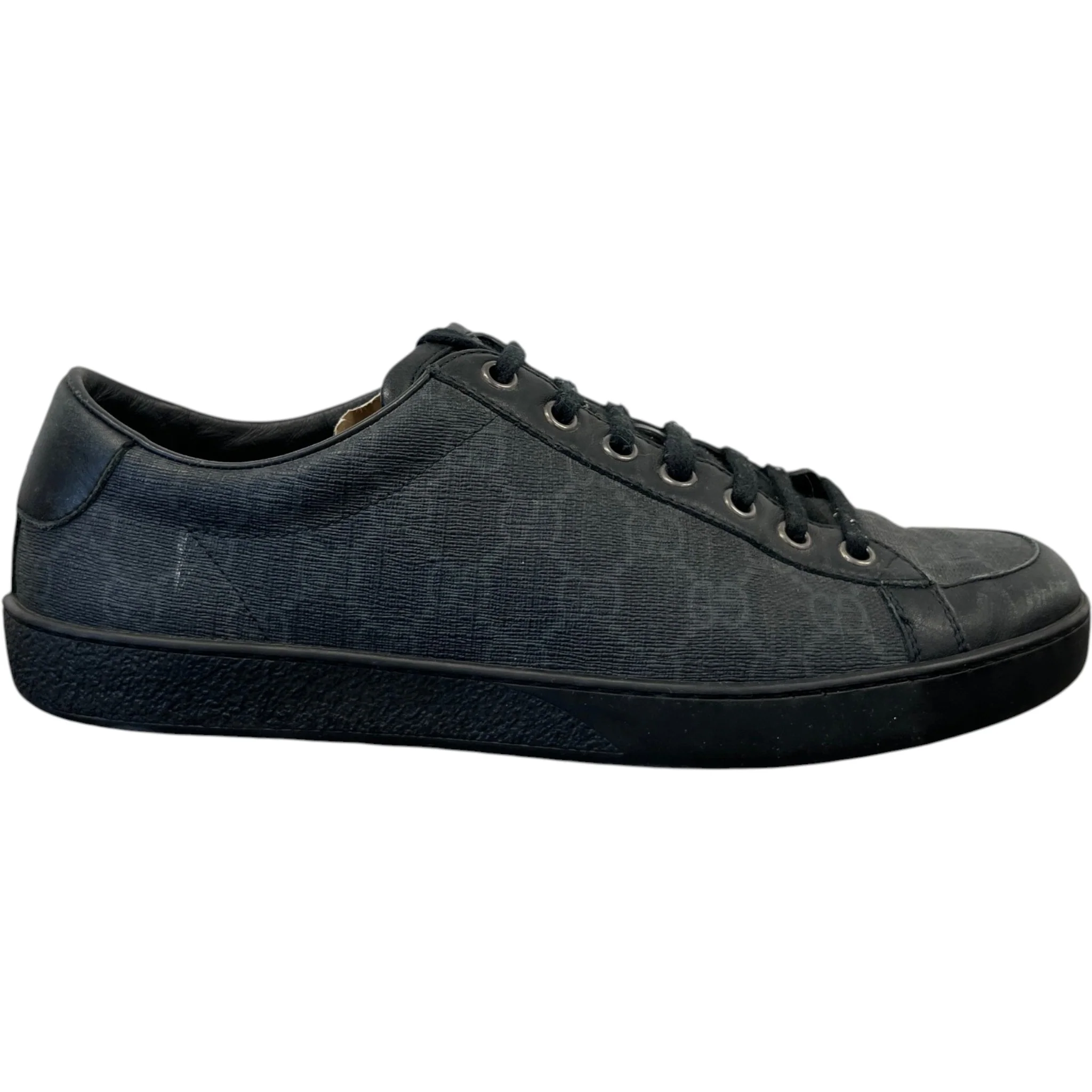 Men's Gg Supreme Ace Low Trainers Black Size EU 41 / UK 7