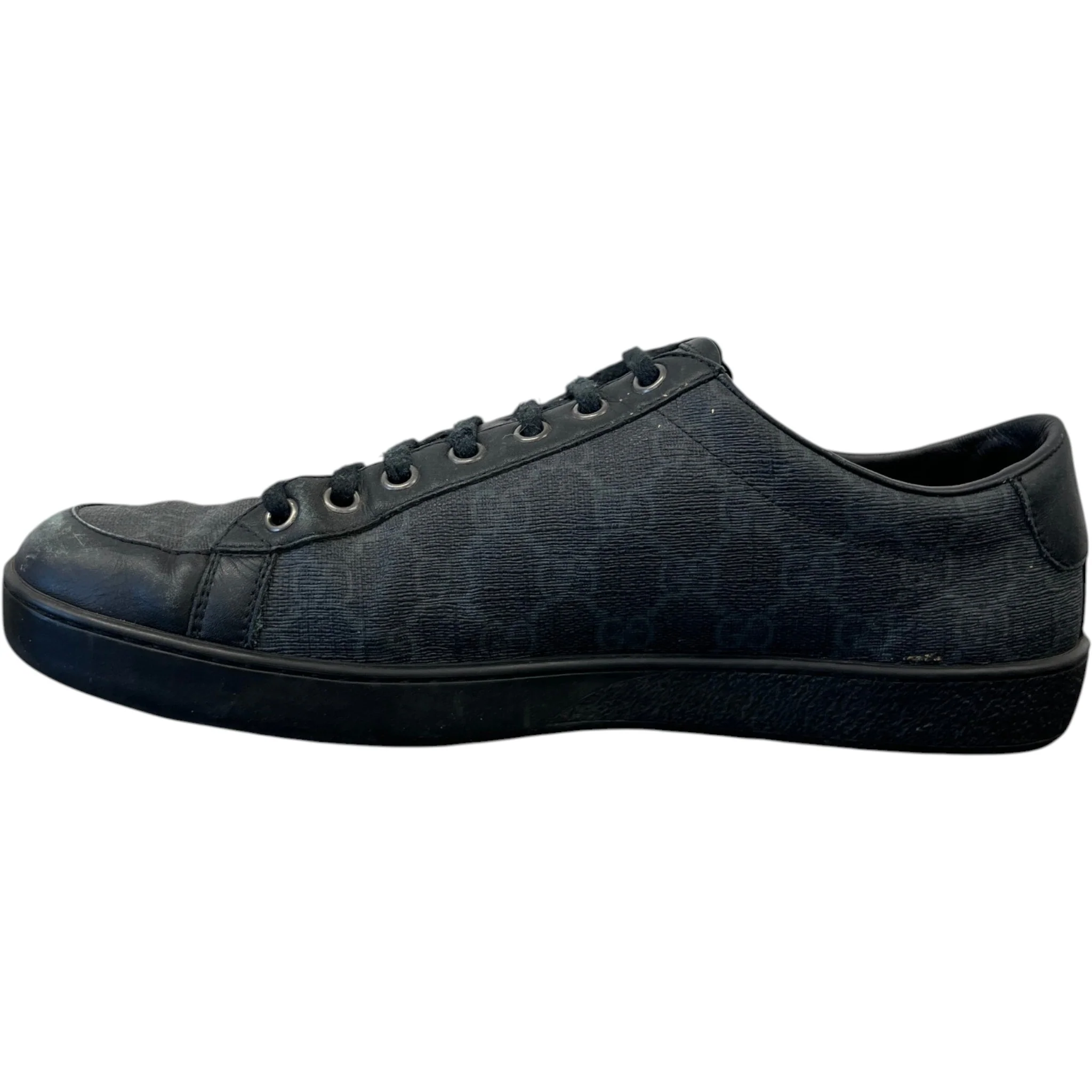 Men's Gg Supreme Ace Low Trainers Black Size EU 41 / UK 7 - Image 2
