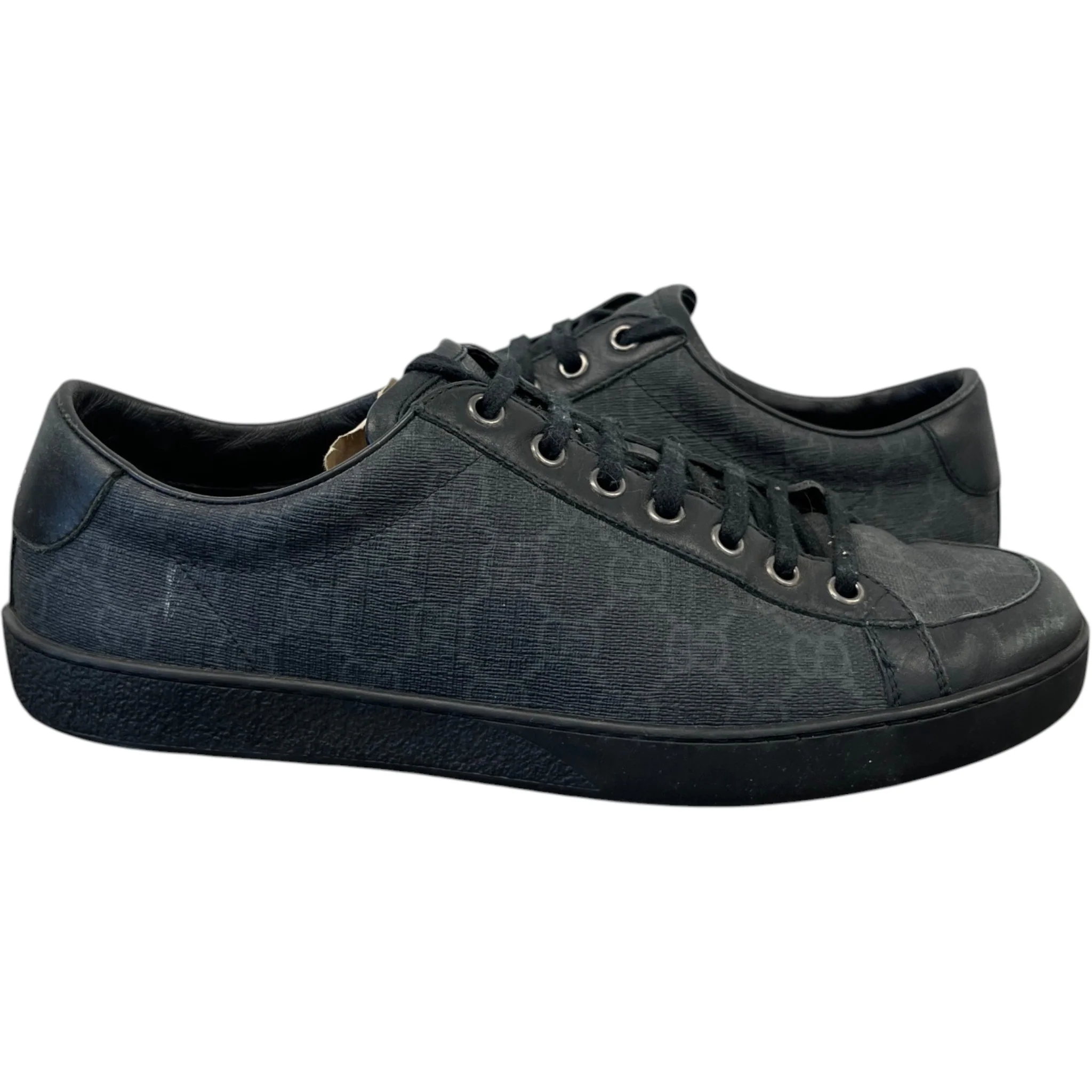 Men's Gg Supreme Ace Low Trainers Black Size EU 41 / UK 7 - Image 3