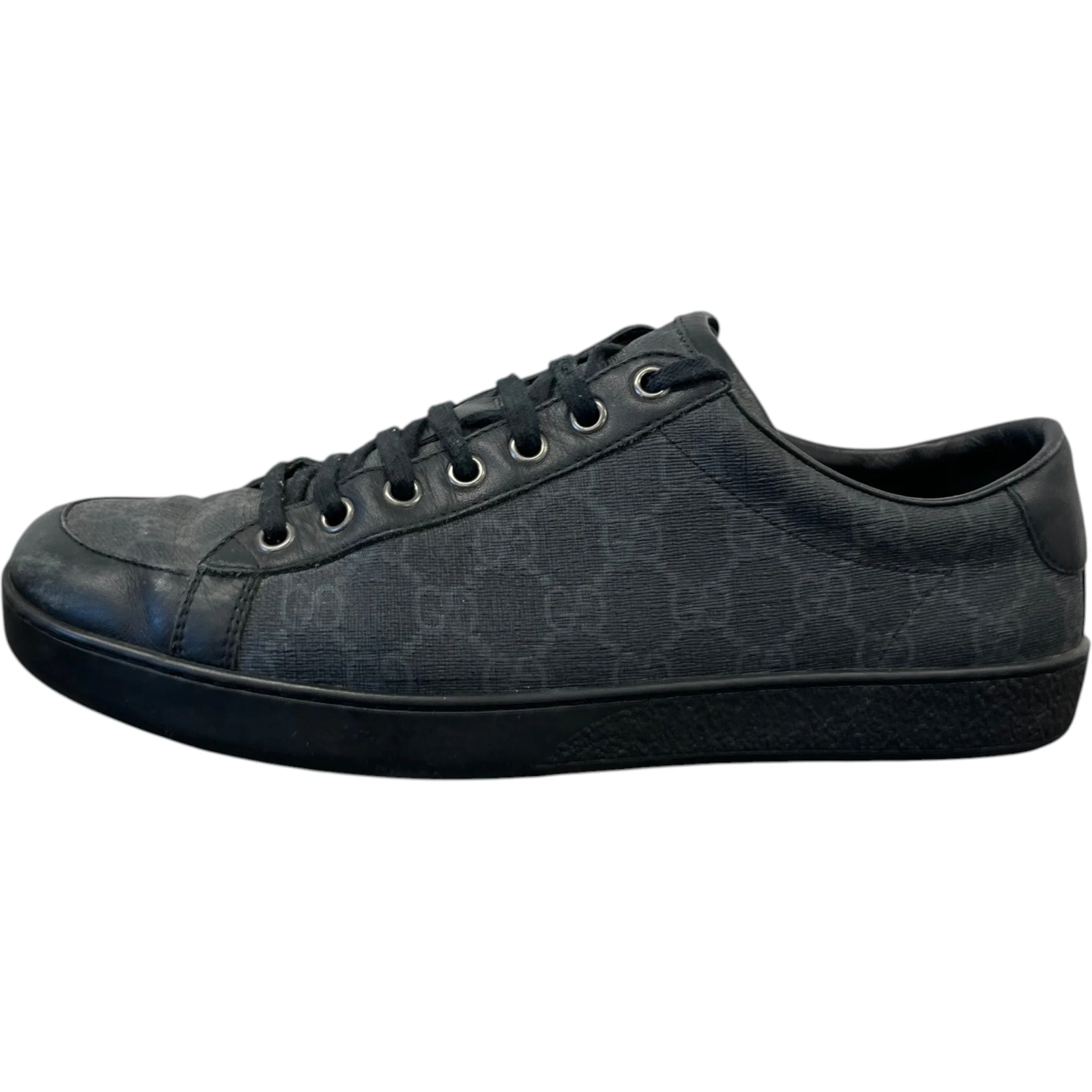 Men's Gg Supreme Ace Low Trainers Black Size EU 41 / UK 7 - Image 5