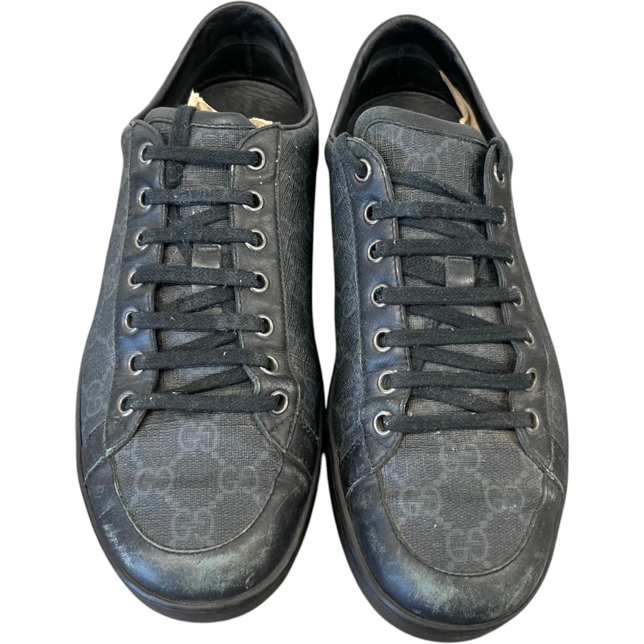 Men's Gg Supreme Ace Low Trainers Black Size EU 41 / UK 7 - Image 6