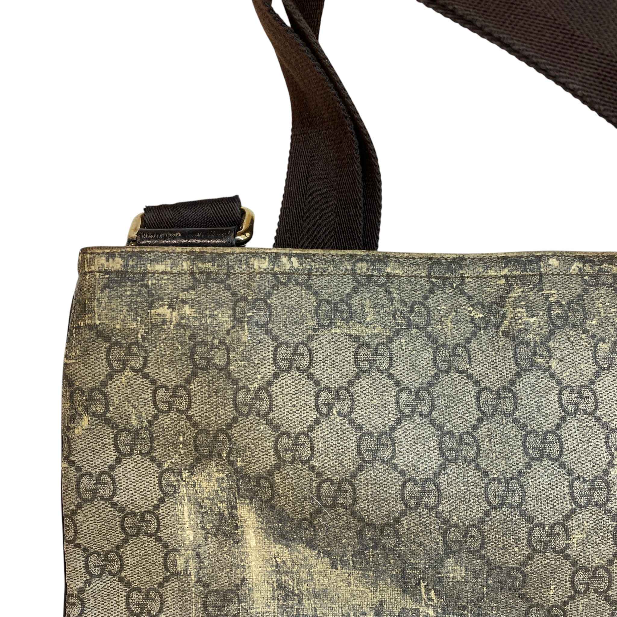 Men's Gg Supreme Bag Beige - Image 12