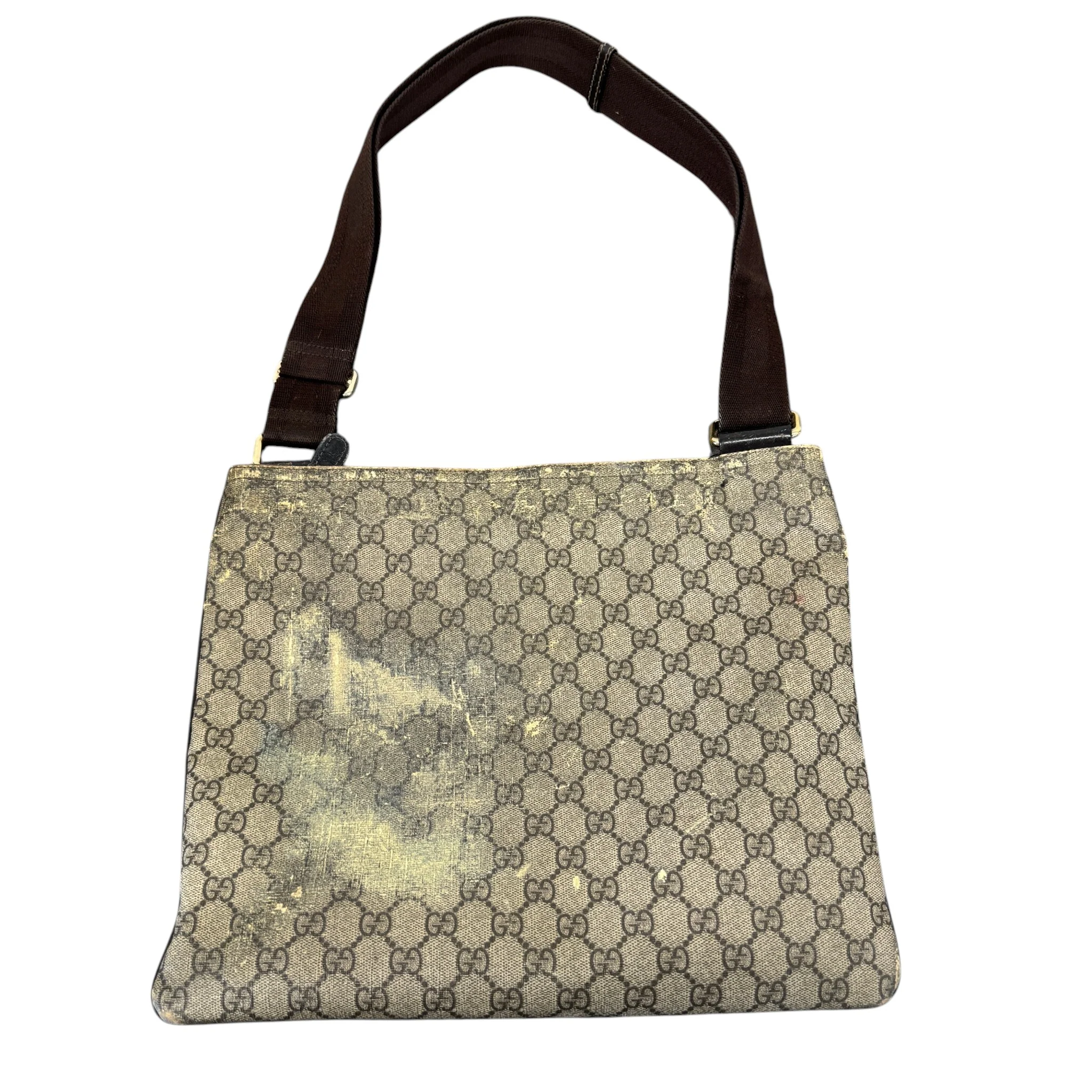 Men's Gg Supreme Bag Beige - Image 3