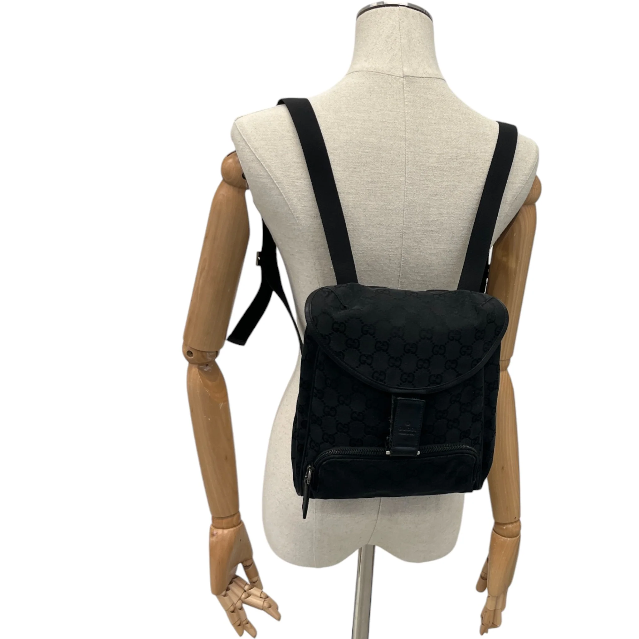 Men's Gg Supreme Bag Black - Image 2