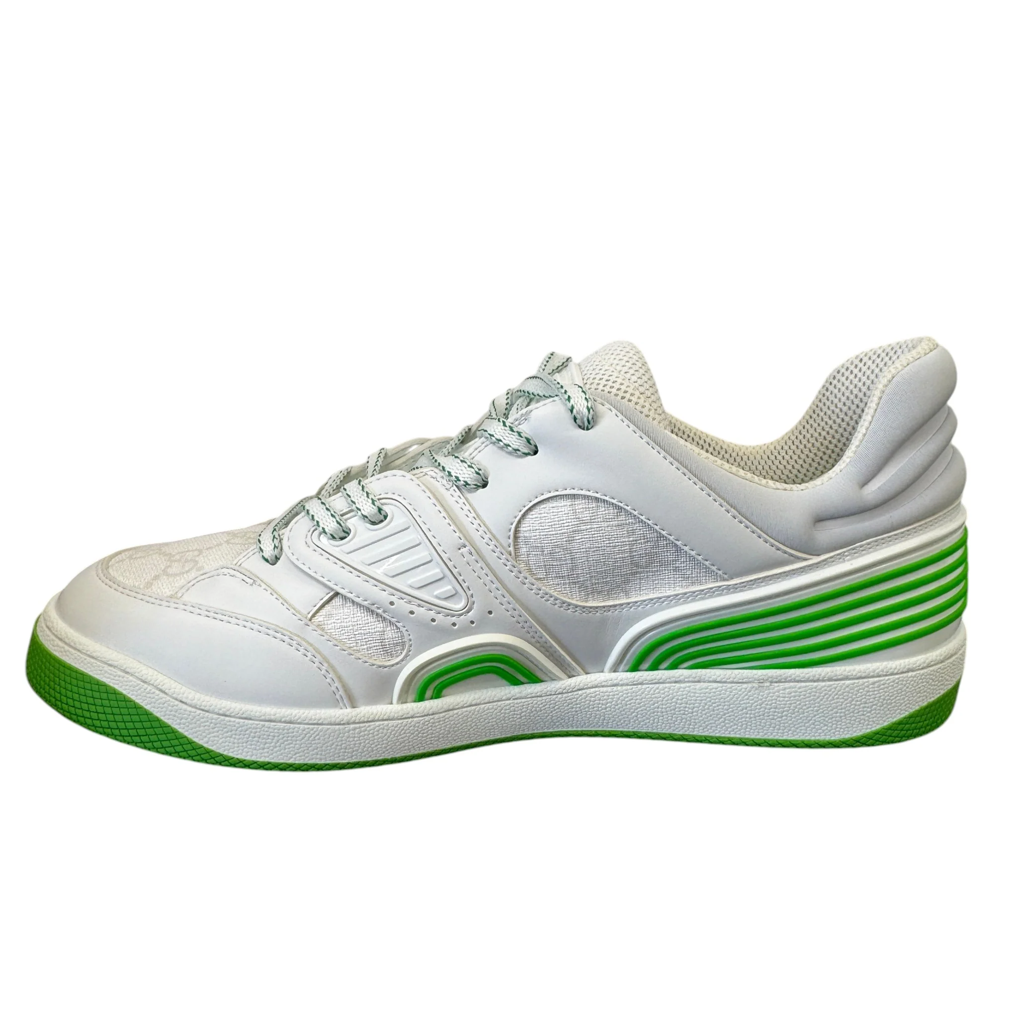 Men's Gg Supreme Basket Low Trainers White Size EU 43 / UK 9 - Image 2