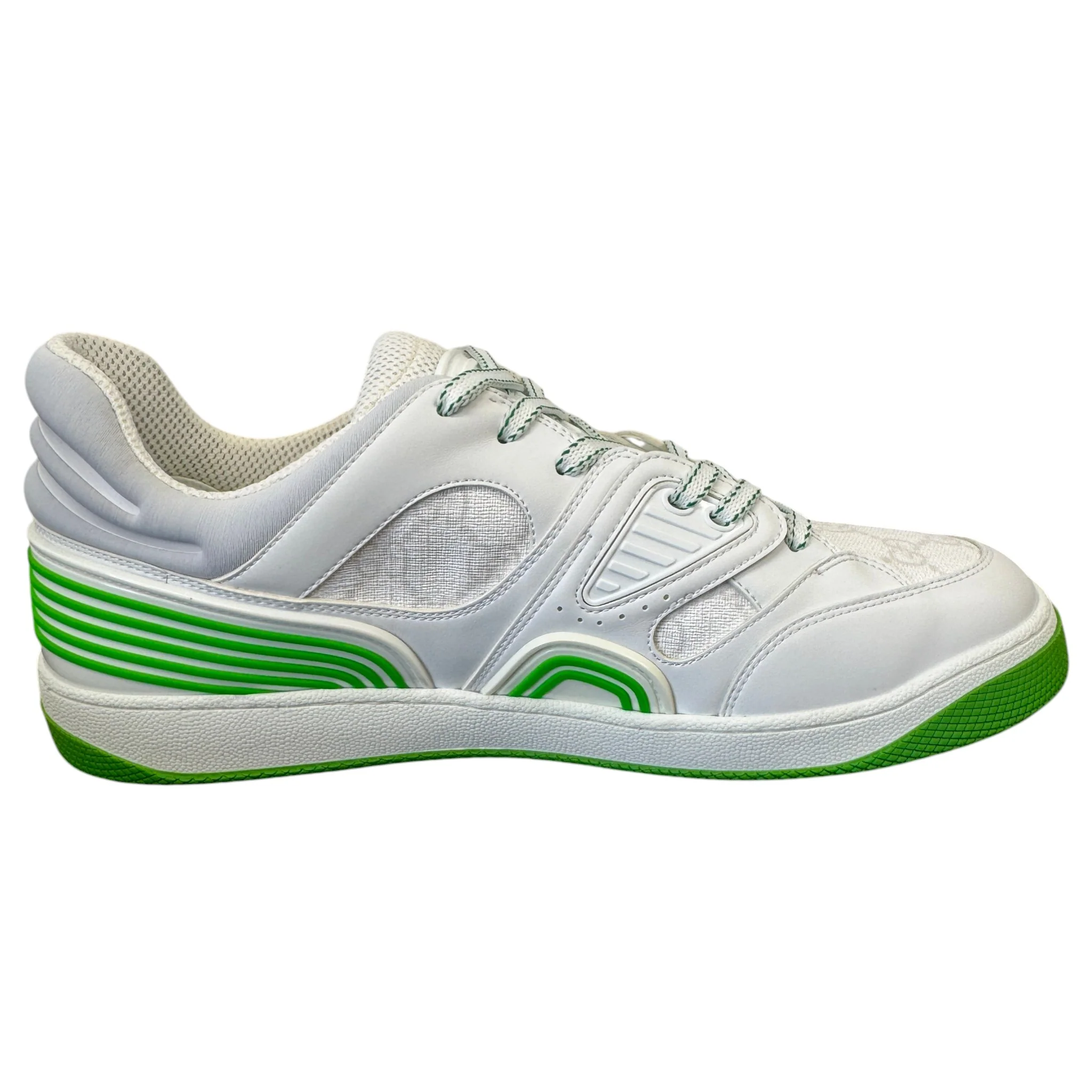 Men's Gg Supreme Basket Low Trainers White Size EU 43 / UK 9 - Image 5