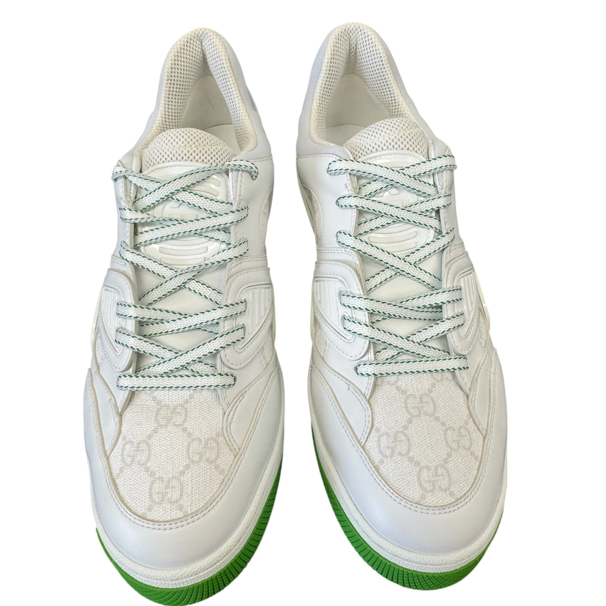 Men's Gg Supreme Basket Low Trainers White Size EU 43 / UK 9 - Image 6