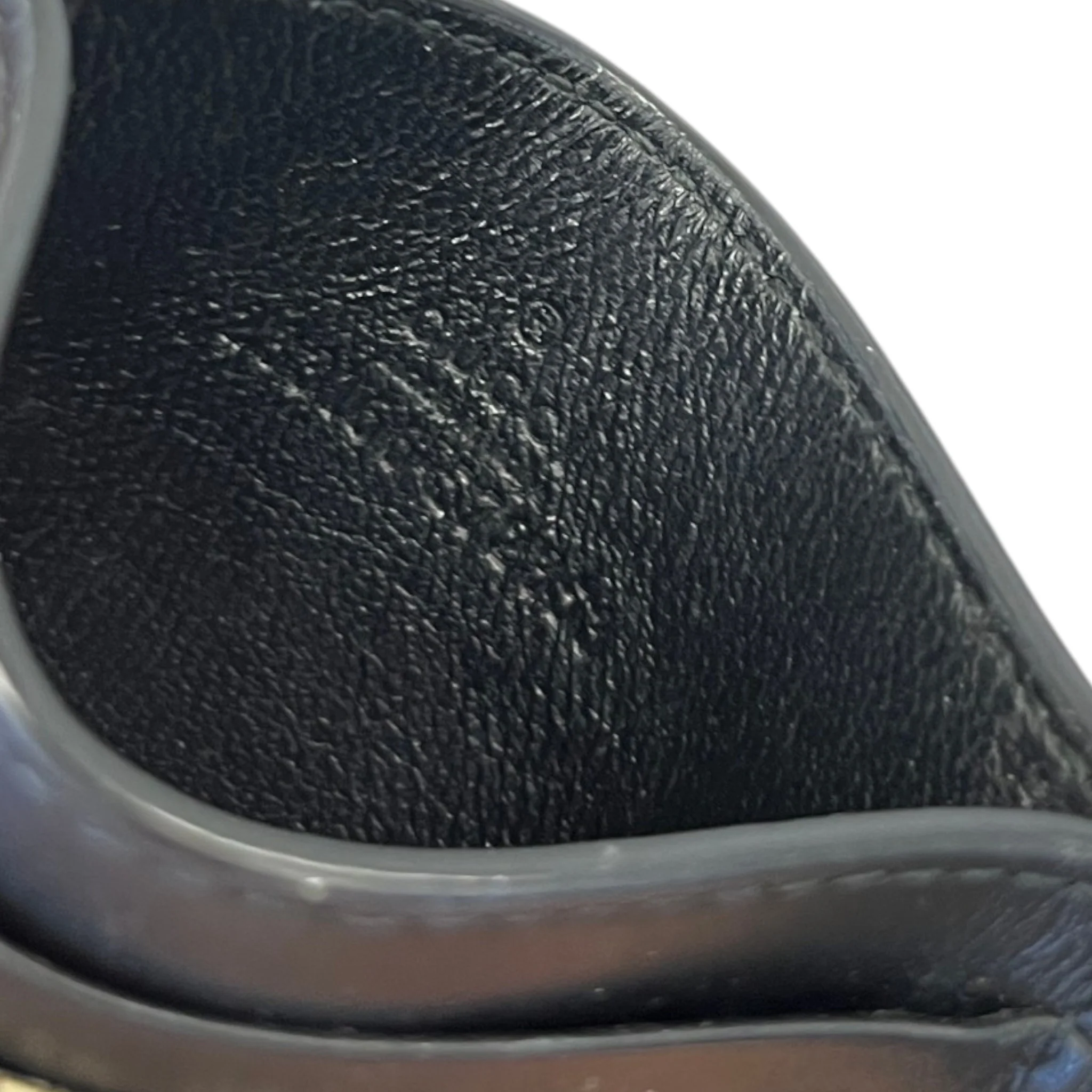 Men's Gg Supreme Bee Card Holder Black - Image 6