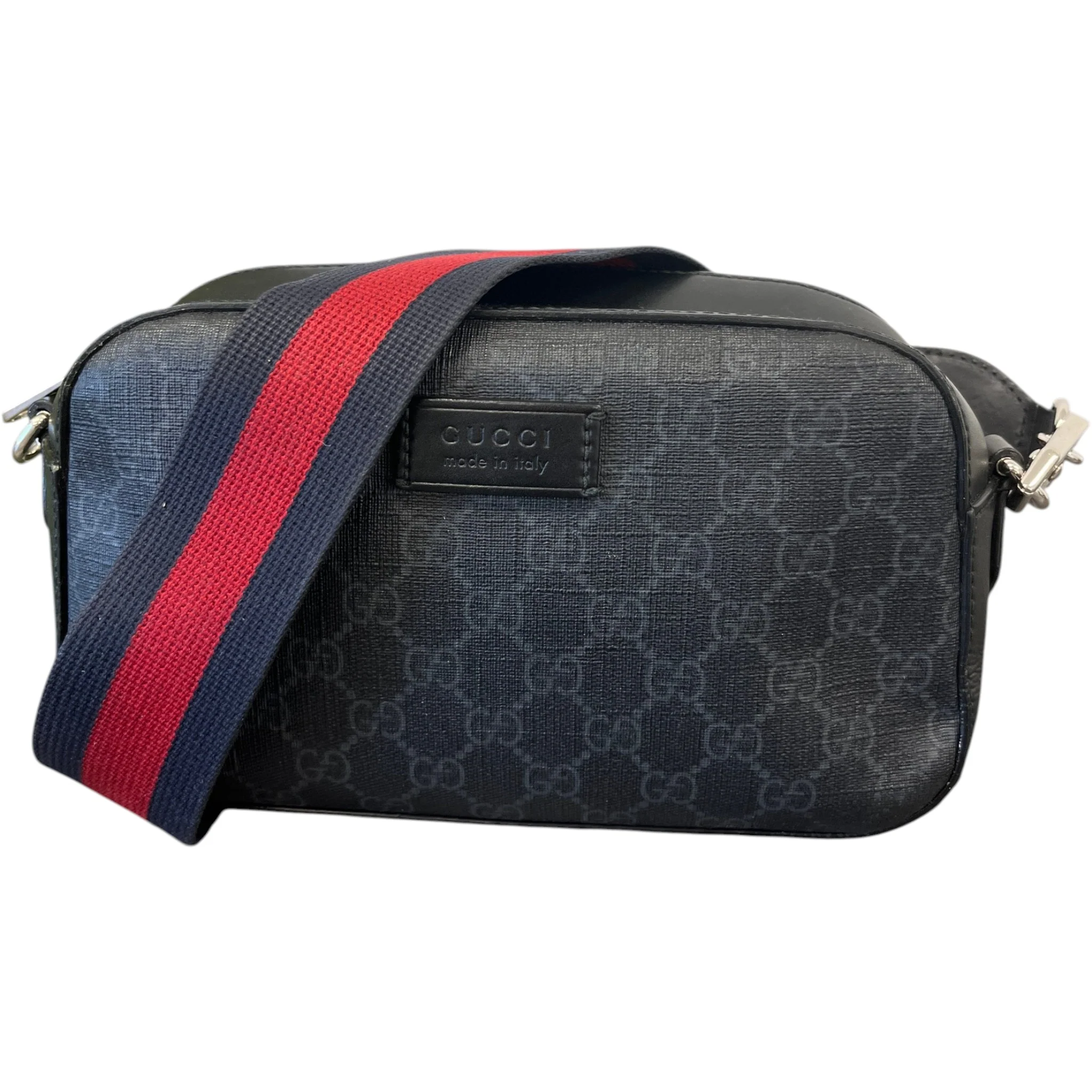 Men's Gg Supreme Belt Bag Black