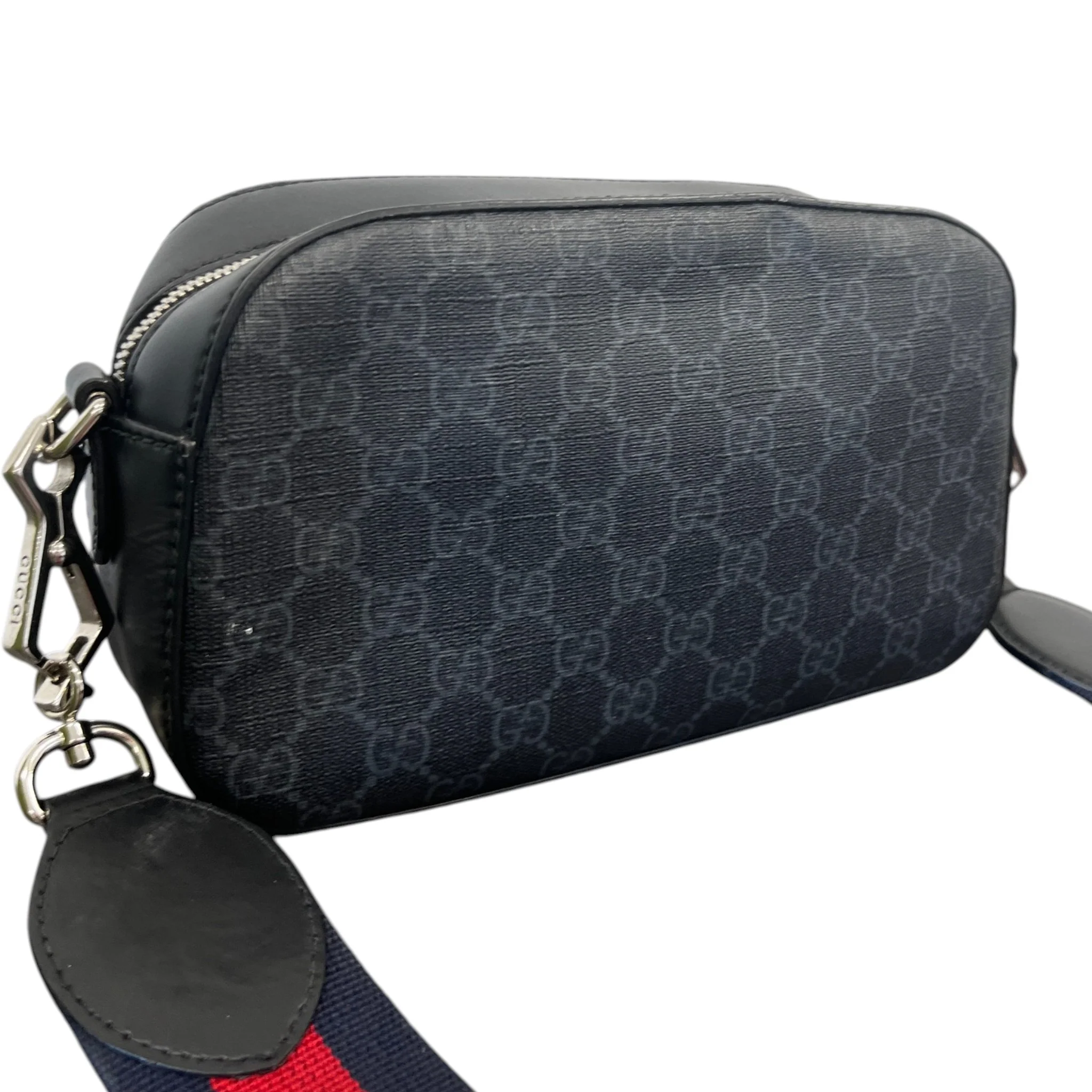 Men's Gg Supreme Belt Bag Black - Image 9