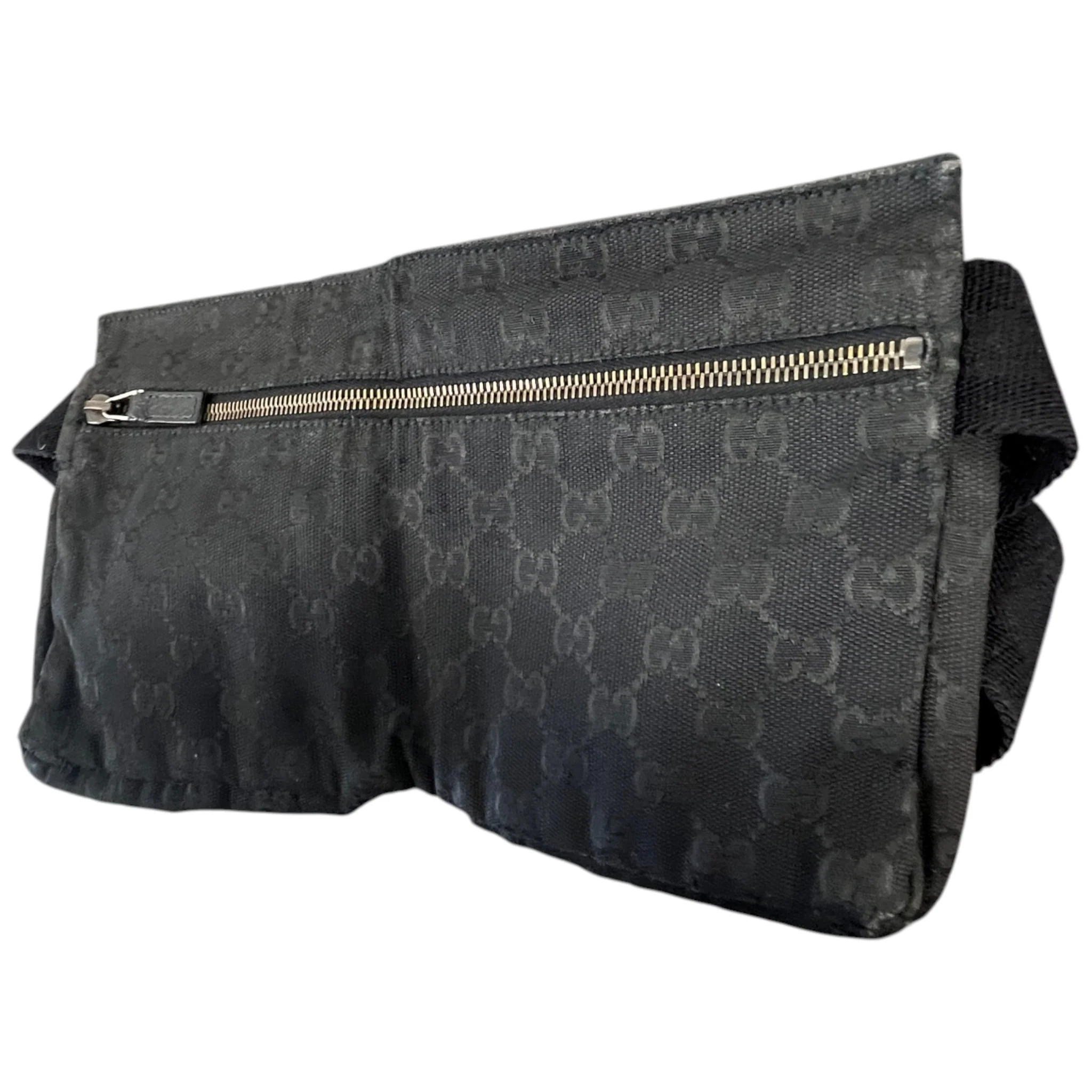 Men's Gg Supreme Belt Bag Black - Image 6