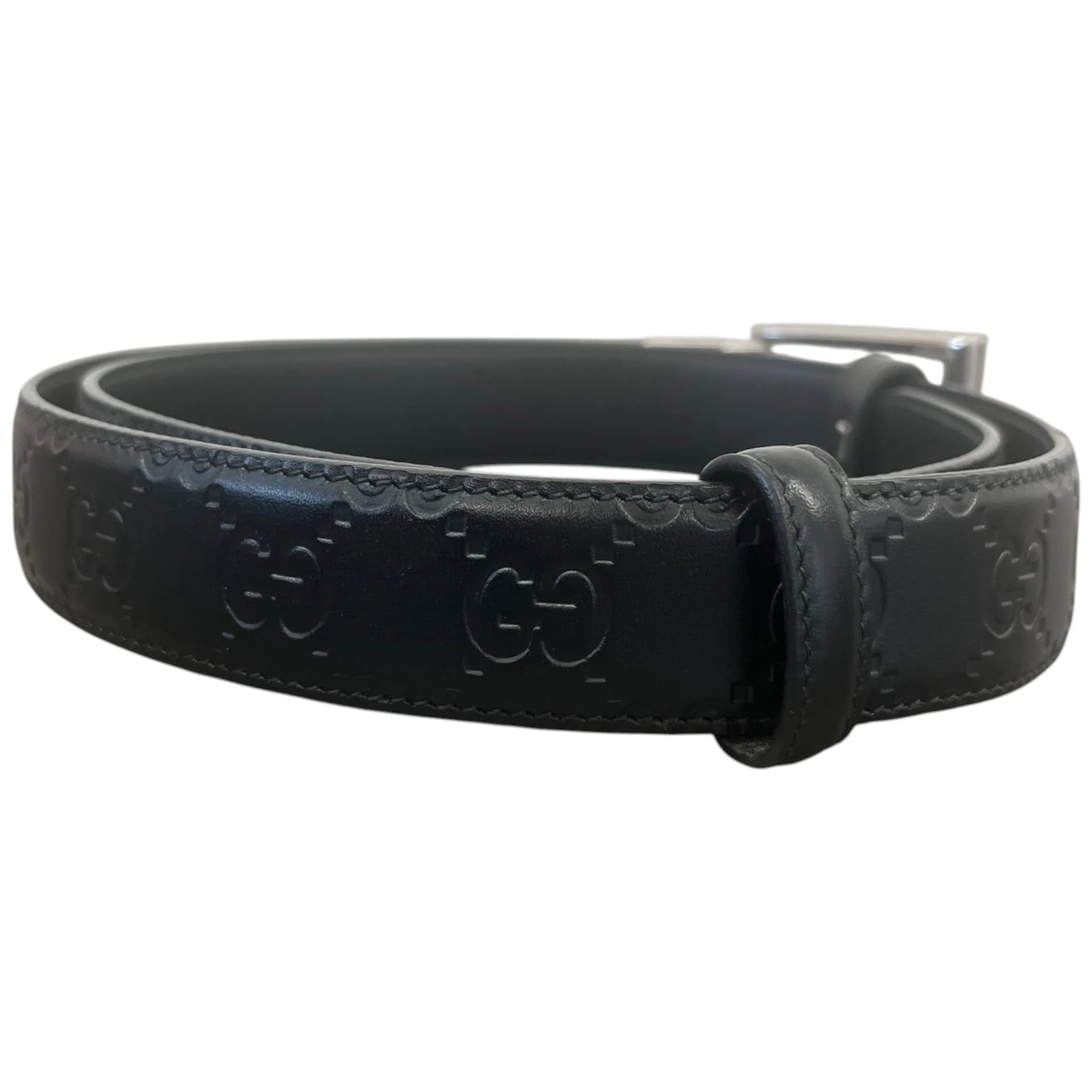 Men's Gg Supreme Belt Black Size Waist 36" - Image 2