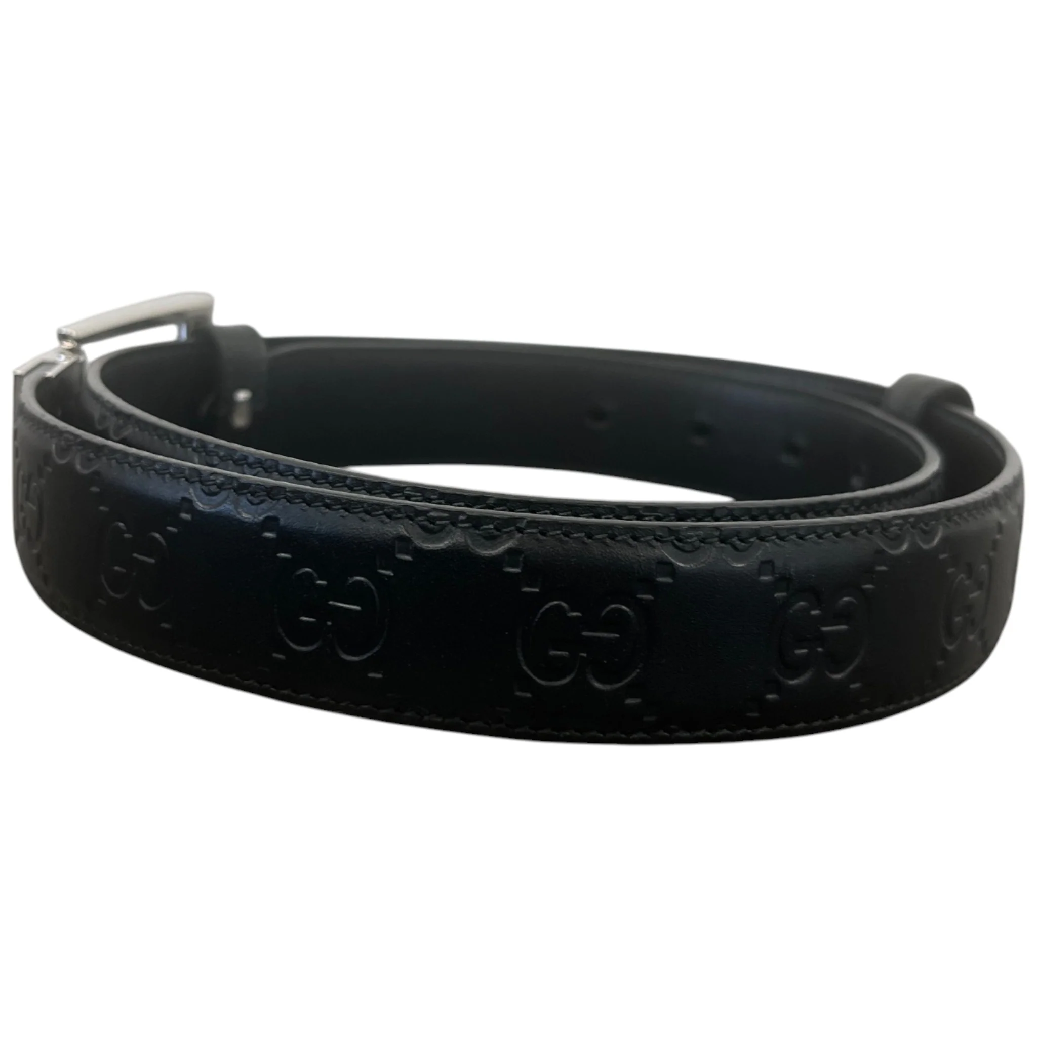 Men's Gg Supreme Belt Black Size Waist 36" - Image 3