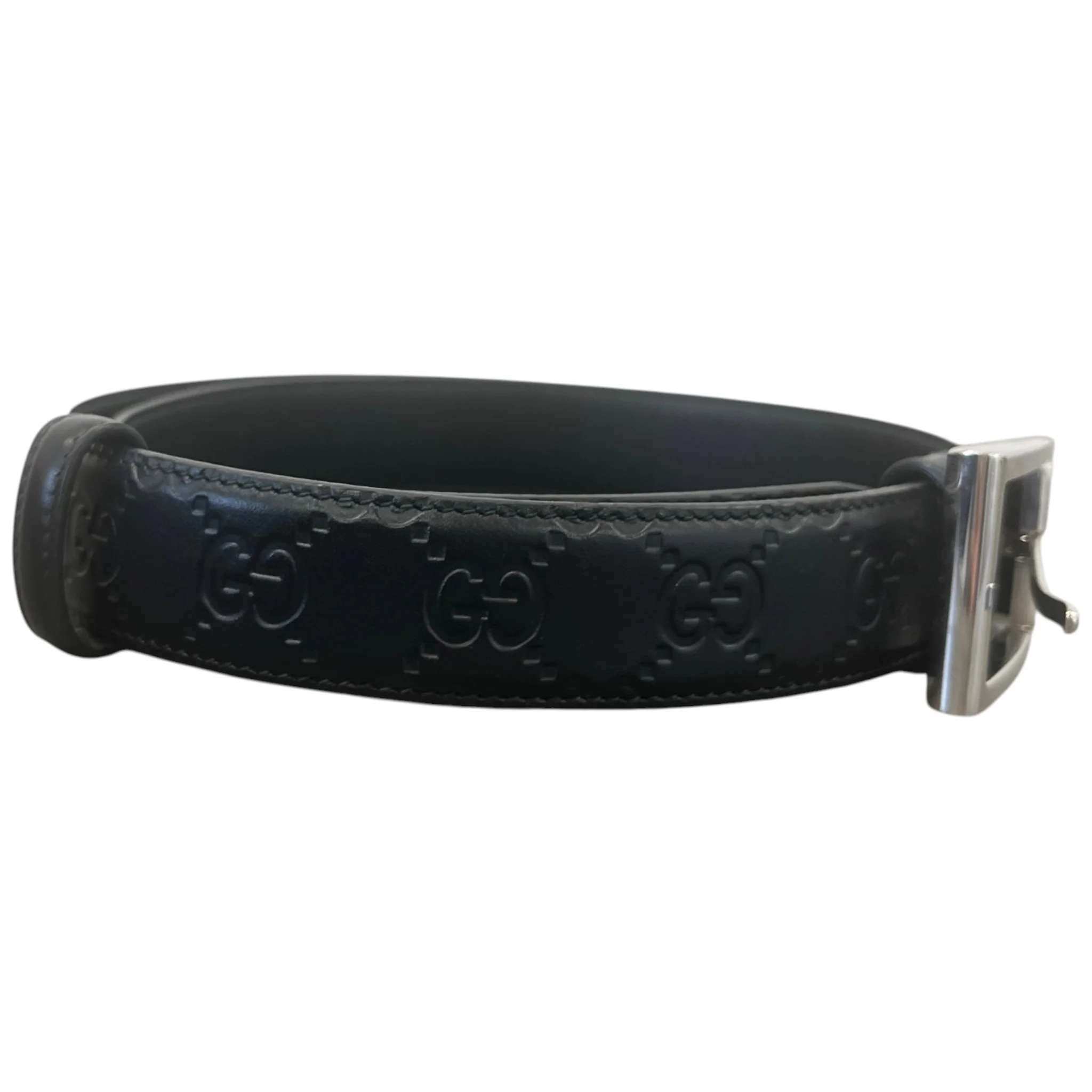 Men's Gg Supreme Belt Black Size Waist 36" - Image 4