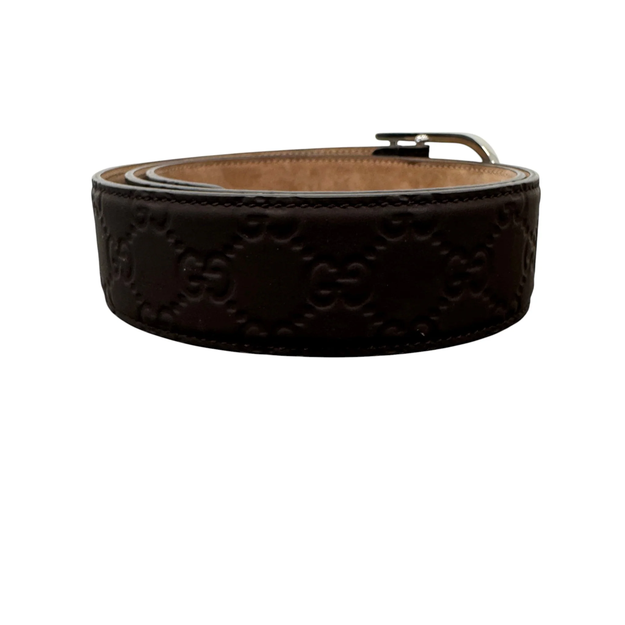 Men's Gg Supreme Belt Brown Size Waist 38" - Image 3