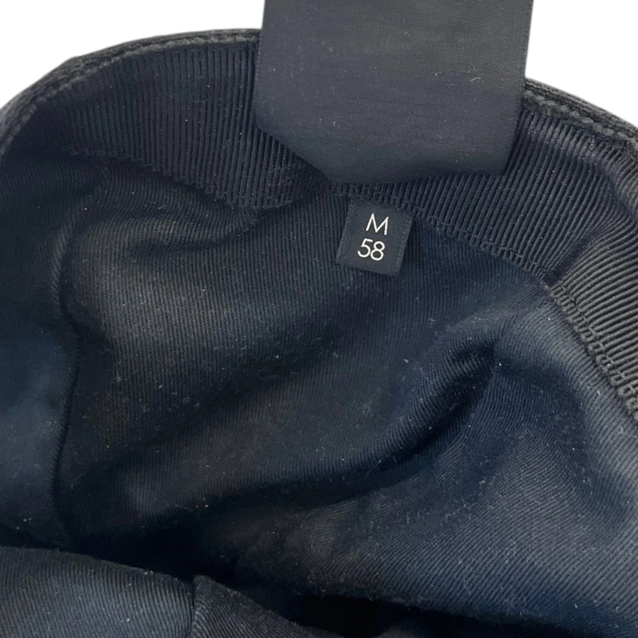 Men's Gg Supreme Cap Black Size M - Image 10