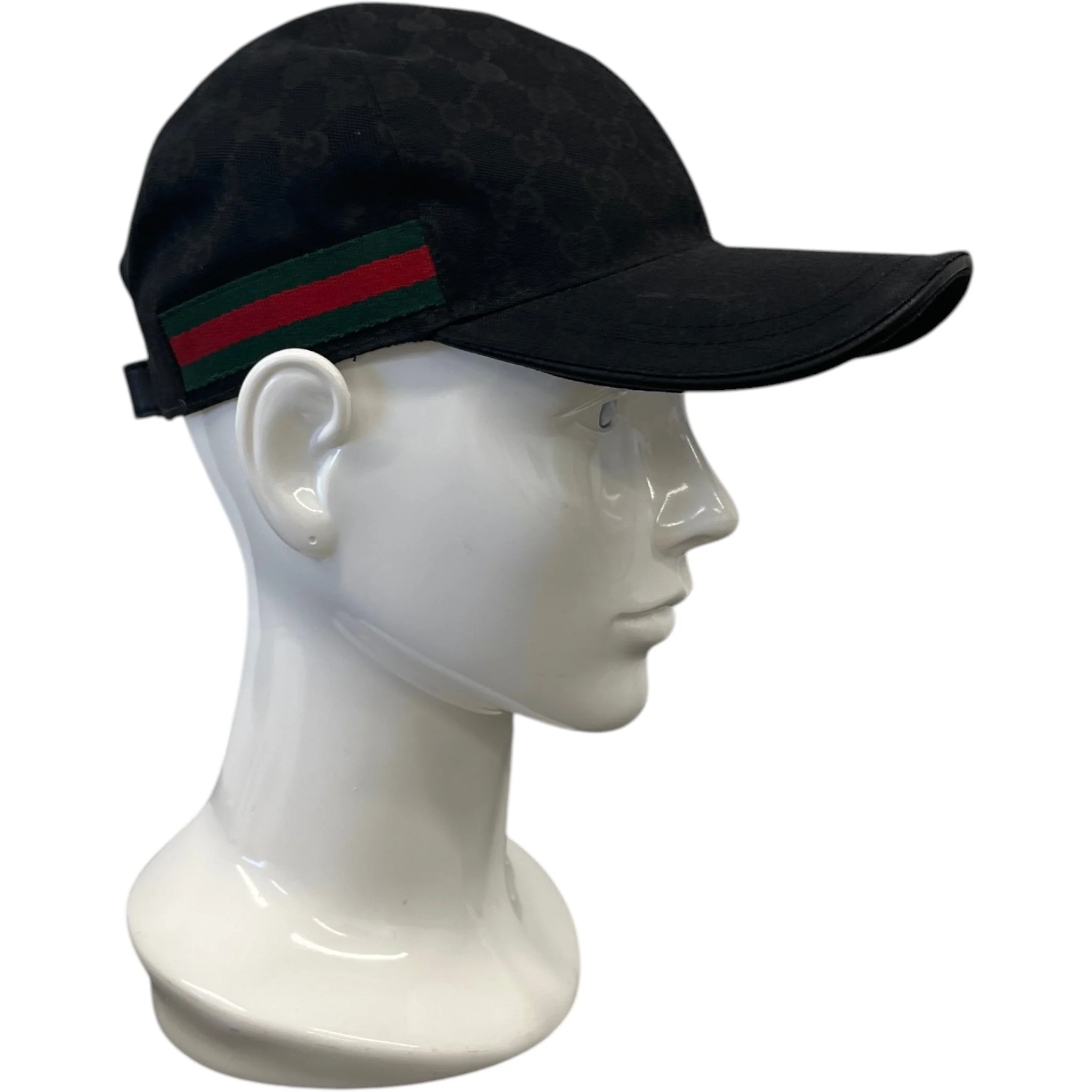 Men's Gg Supreme Cap Black Size M - Image 3