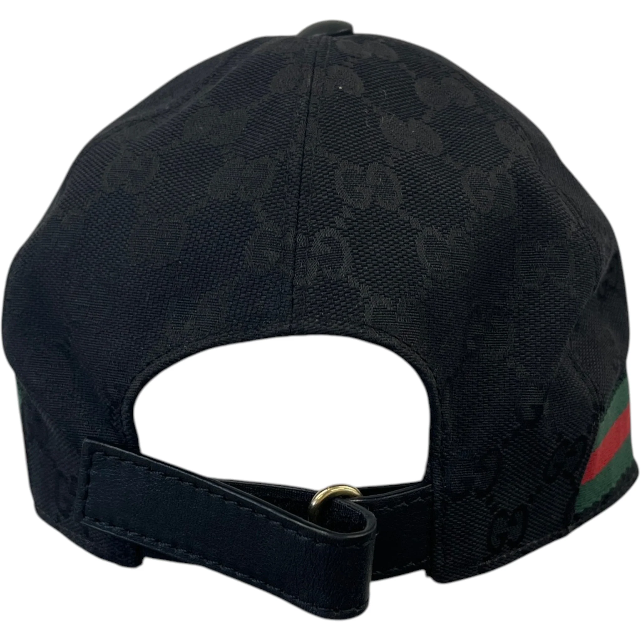Men's Gg Supreme Cap Black Size M - Image 4