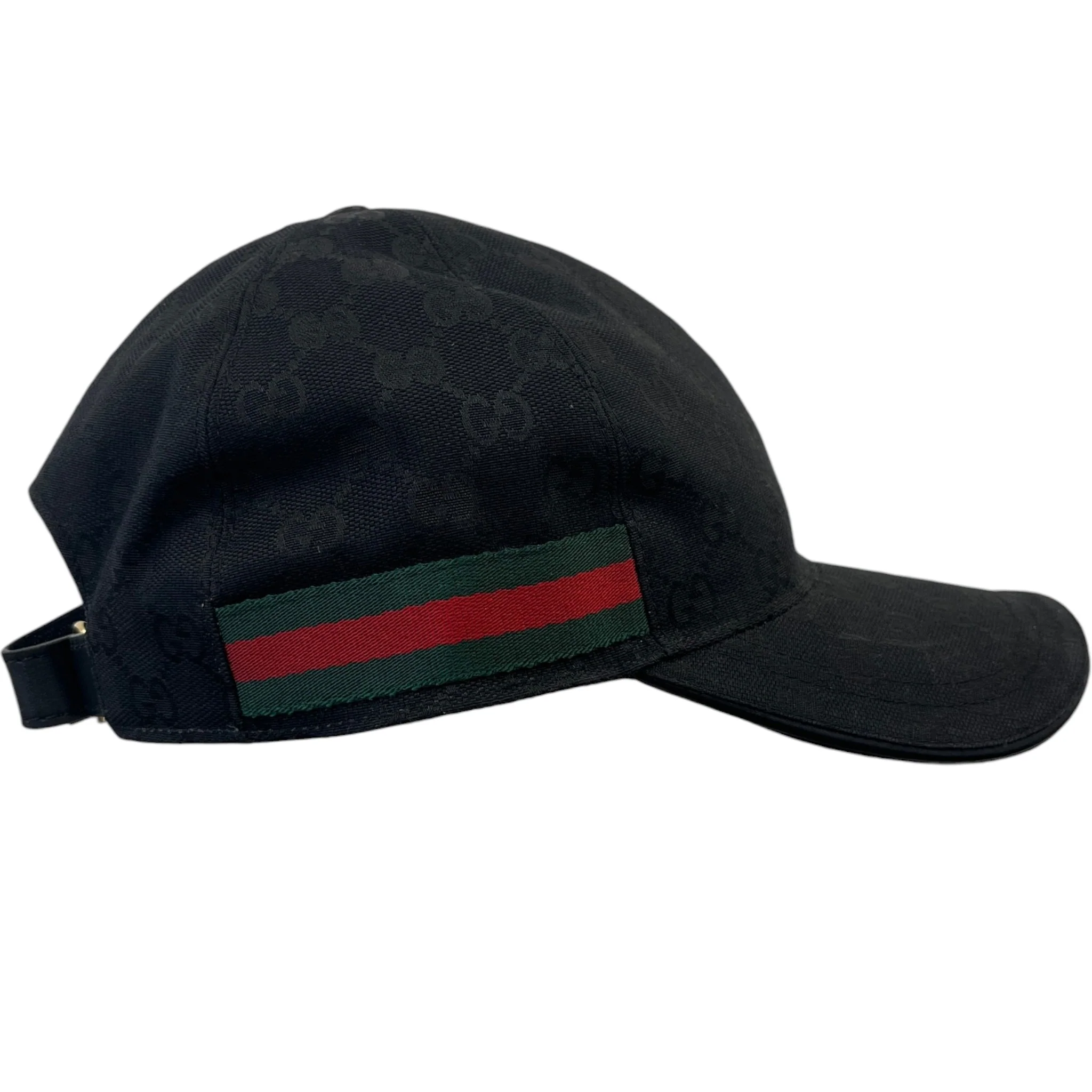 Men's Gg Supreme Cap Black Size M - Image 5