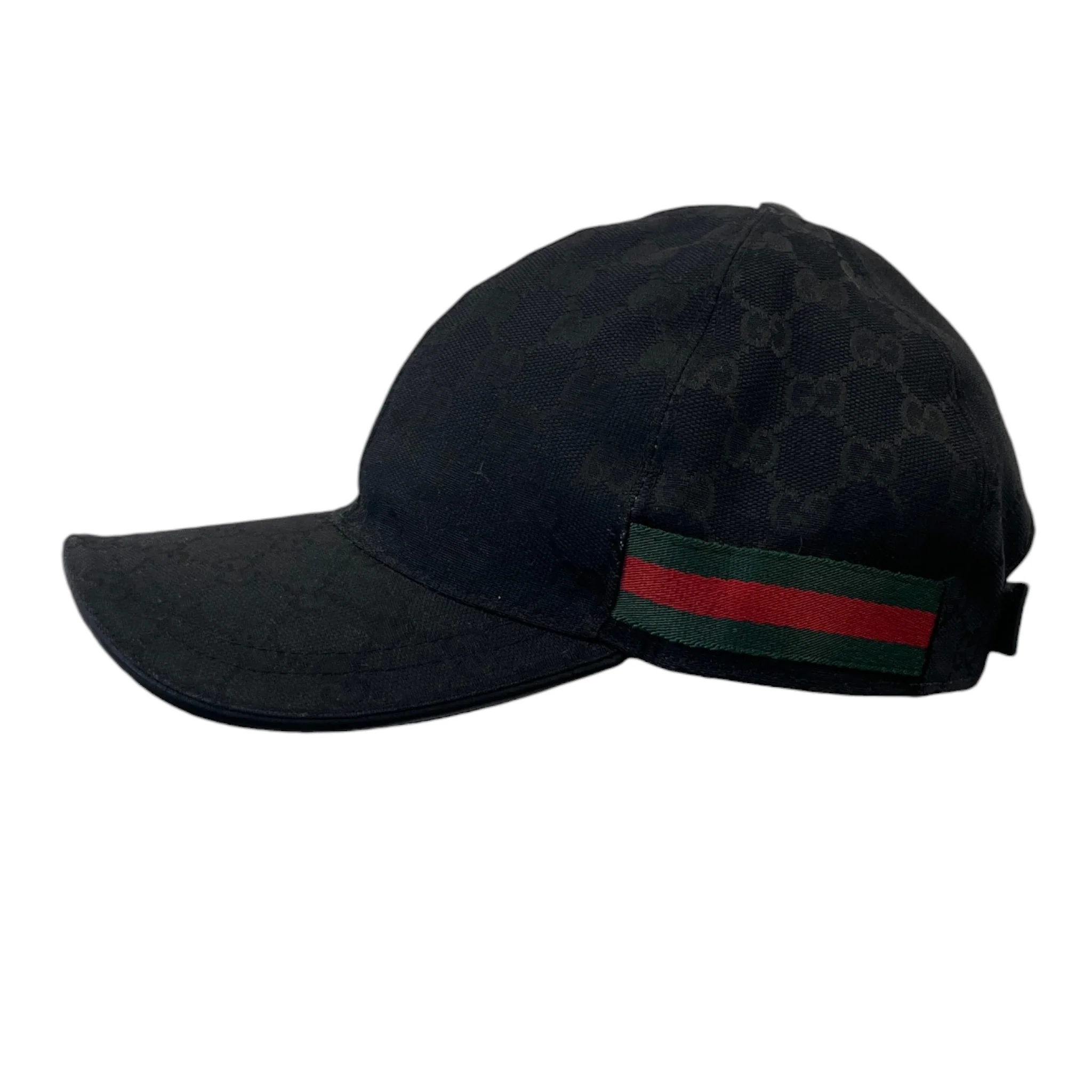 Men's Gg Supreme Cap Black Size M - Image 6